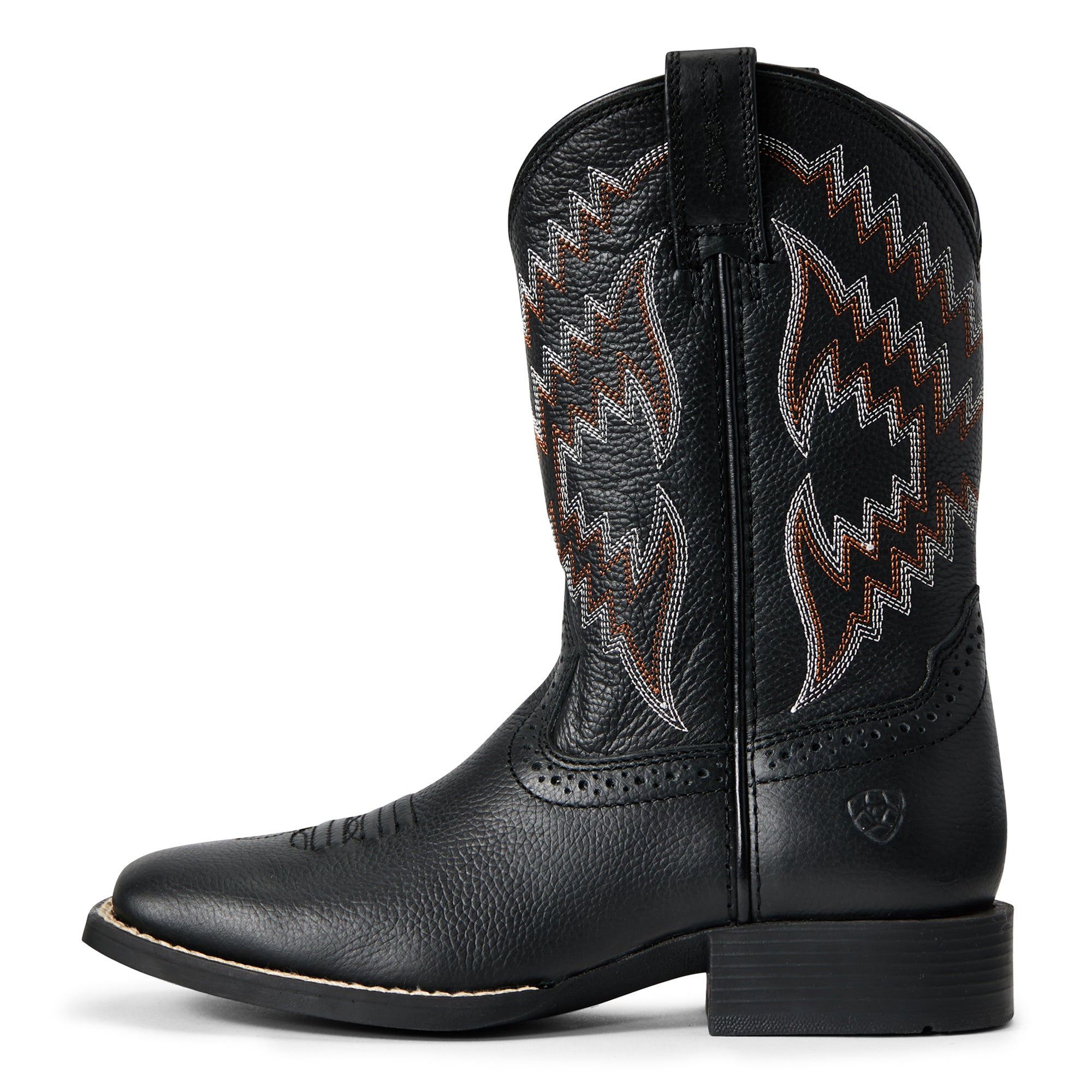 Ariat Youth Black Tycoon Western Boot