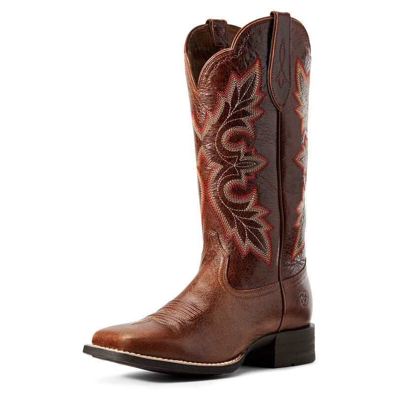 Ariat Women's Breakout Rustic Brown Square Toe Boot