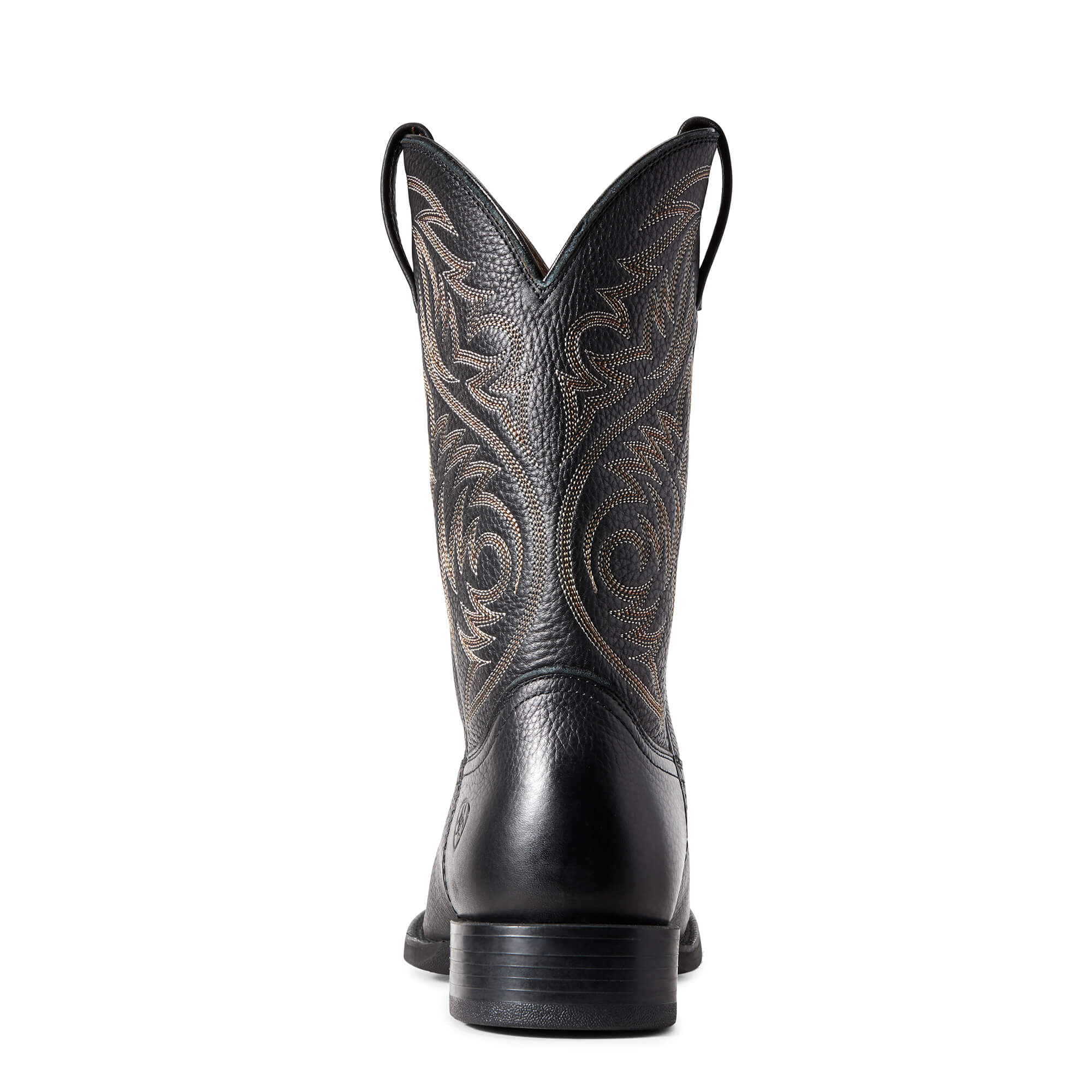 Ariat Men's Black Deertan Sport Herdsman Western Boot