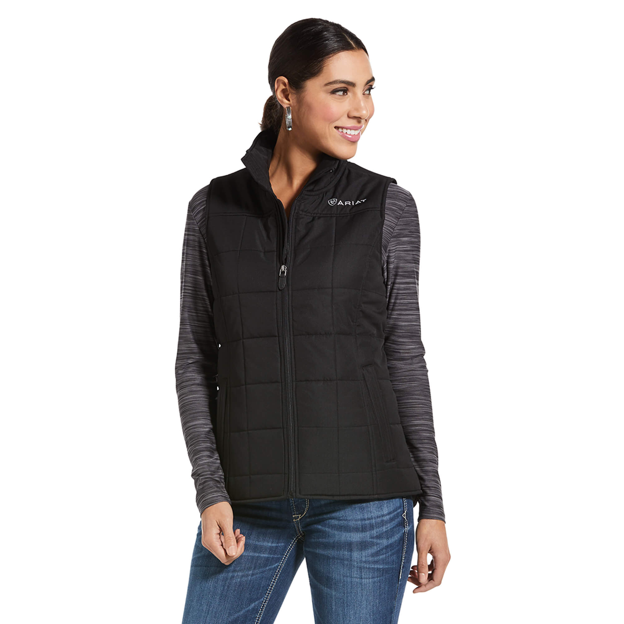Ariat Women's Black Crius Insulated Vest