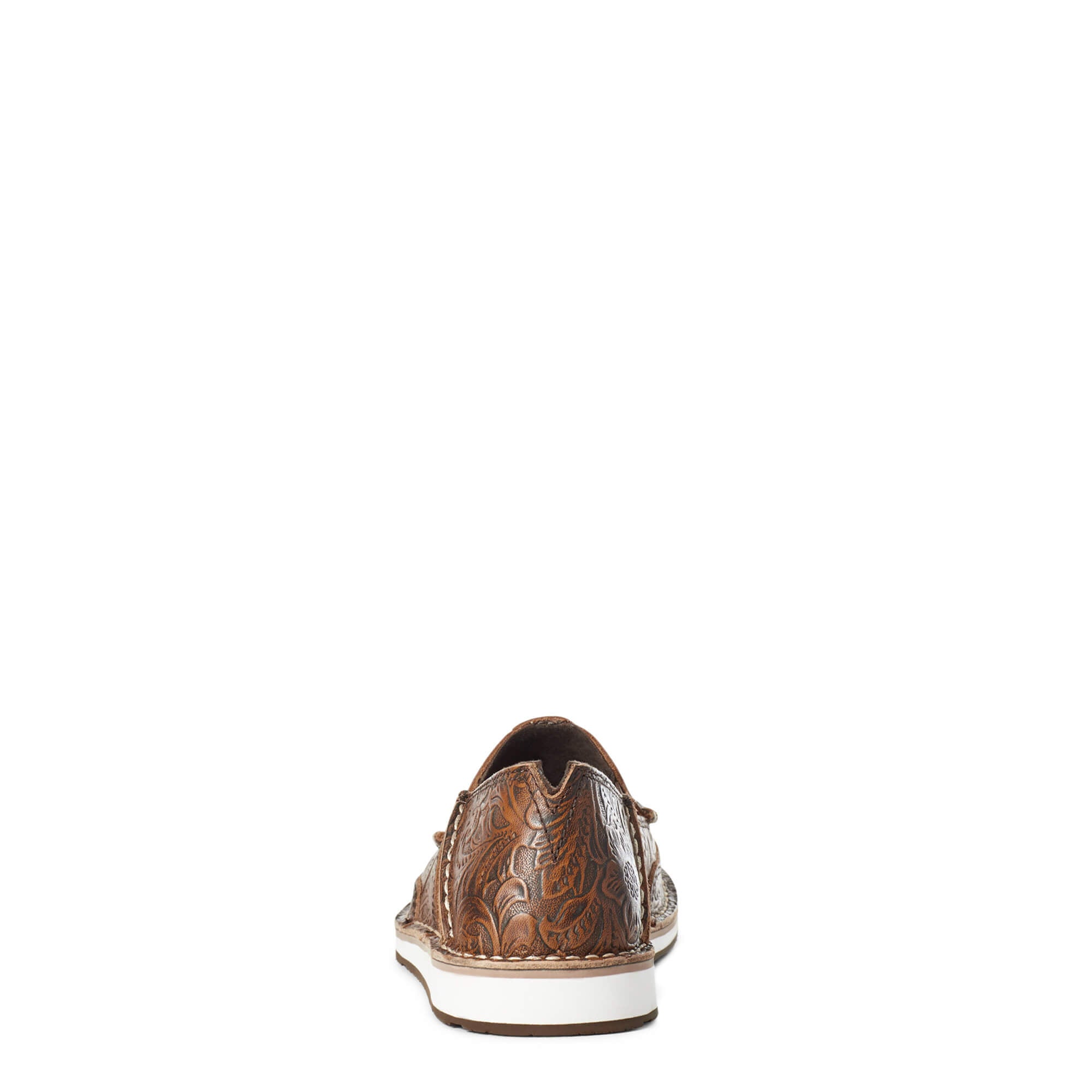 Ariat Women's Brown Floral Embossed Cruiser