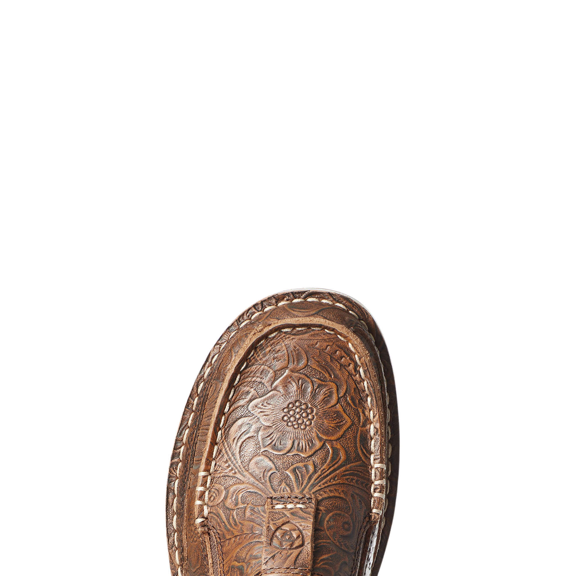 Ariat Women's Brown Floral Embossed Cruiser
