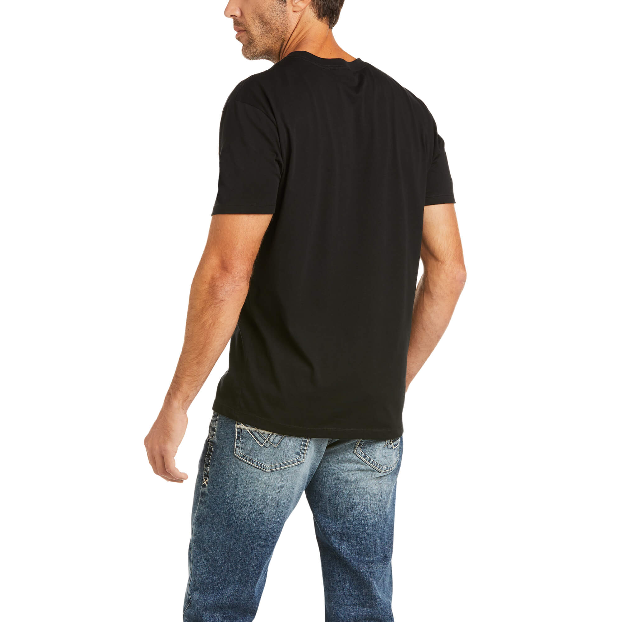 Ariat Black Bar Stripe T-Shirt