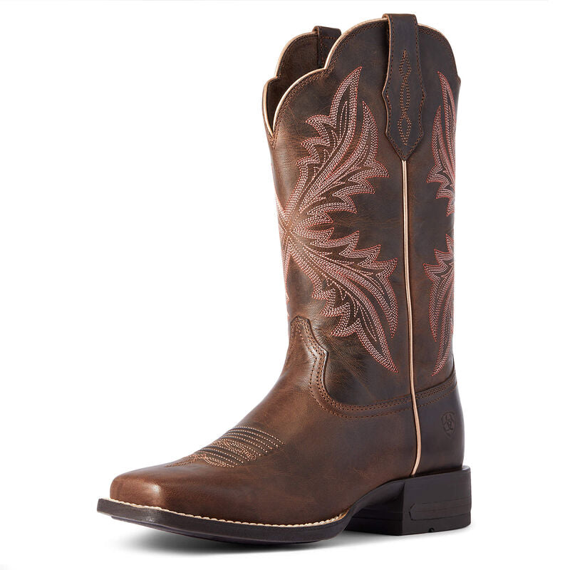 Ariat Women's Sassy Brown West Bound Square Toe Boot