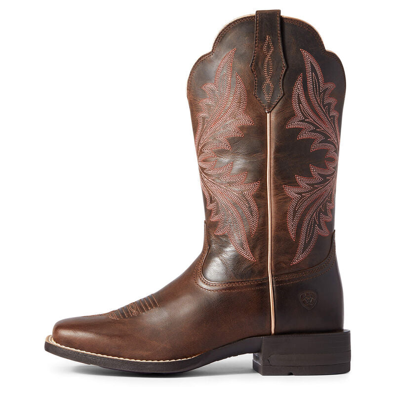Ariat Women's Sassy Brown West Bound Square Toe Boot