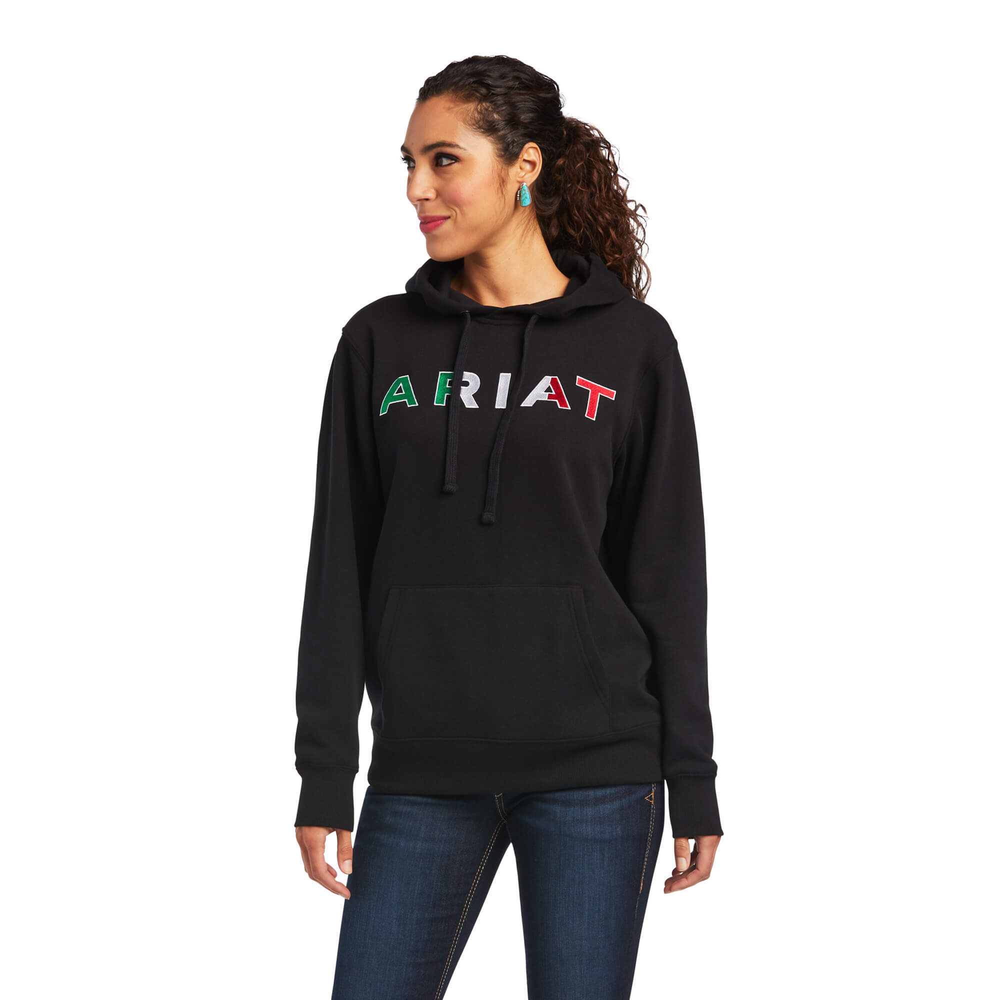 Ariat Women's Black Mexico Hoodie