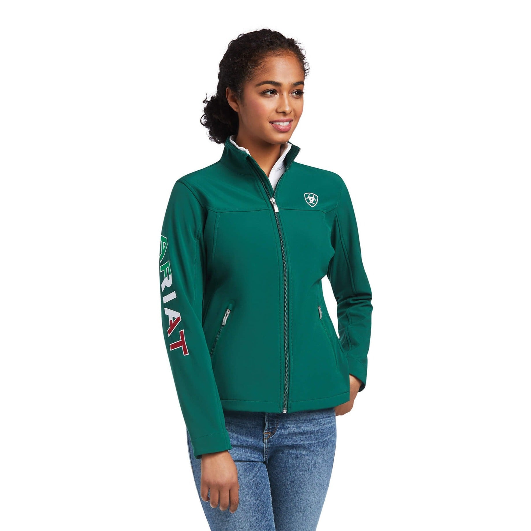 Ariat Women's Verde Classic Team Softshell MEXICO Jacket