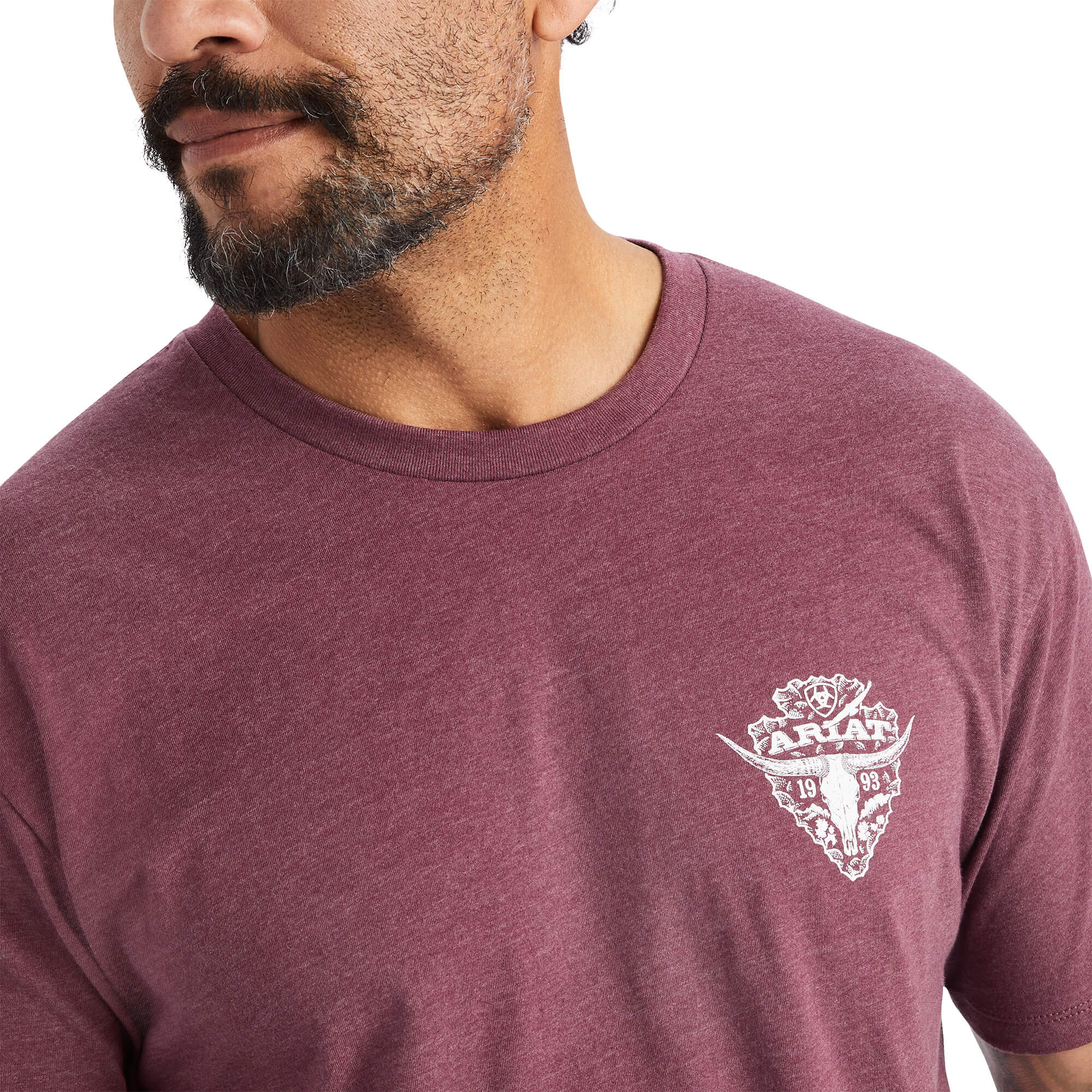 Ariat Arrowhead 2.0 Burgundy Heather T-Shirt