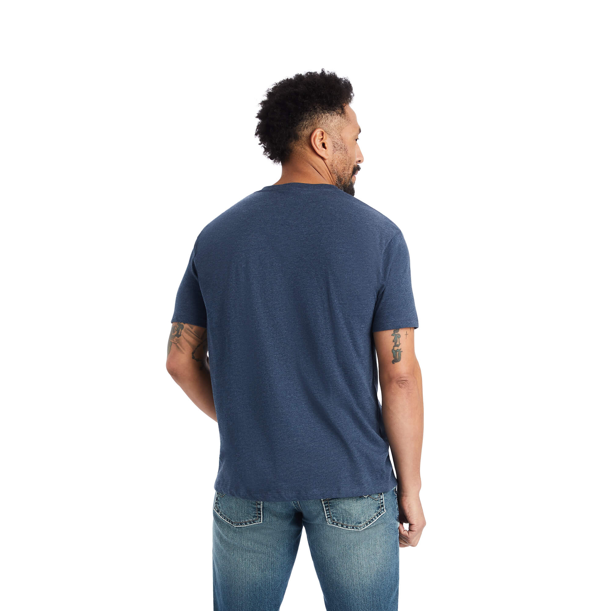 Ariat Navy Streak Skull T-Shirt