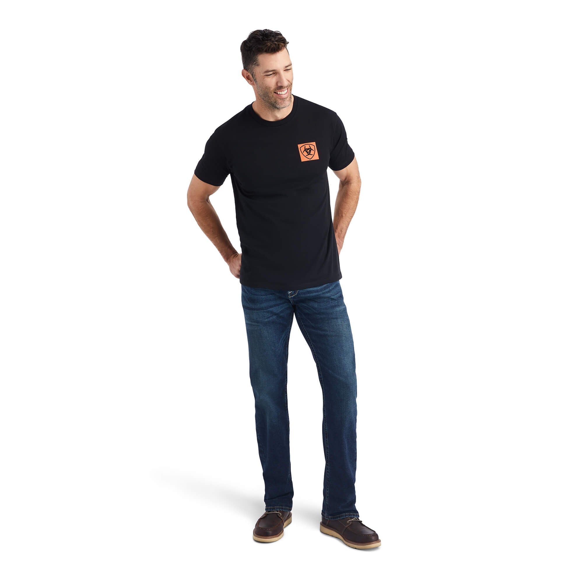 Ariat Black Linear Octane T-Shirt