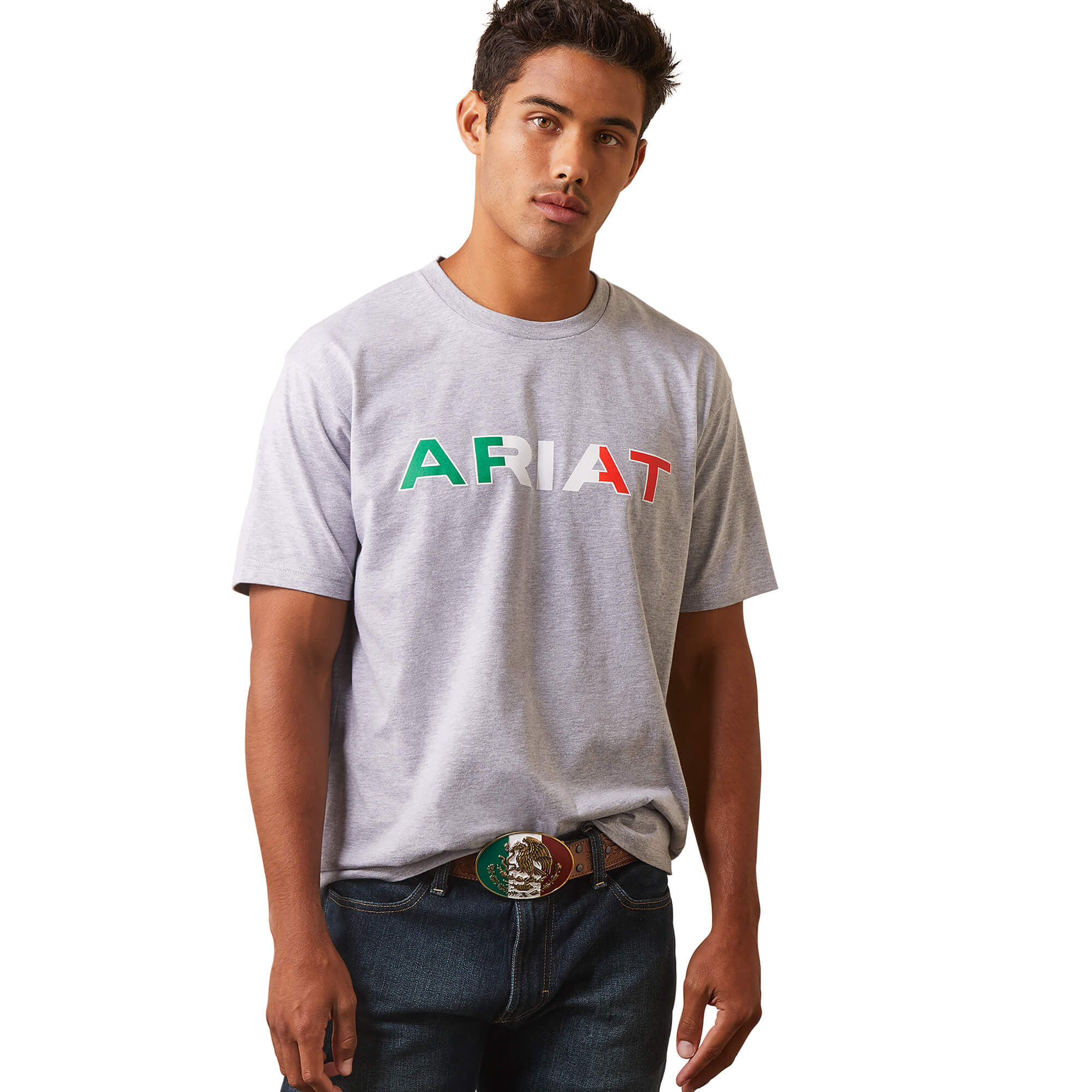 Ariat Heather Grey Viva Mexico T-Shirt