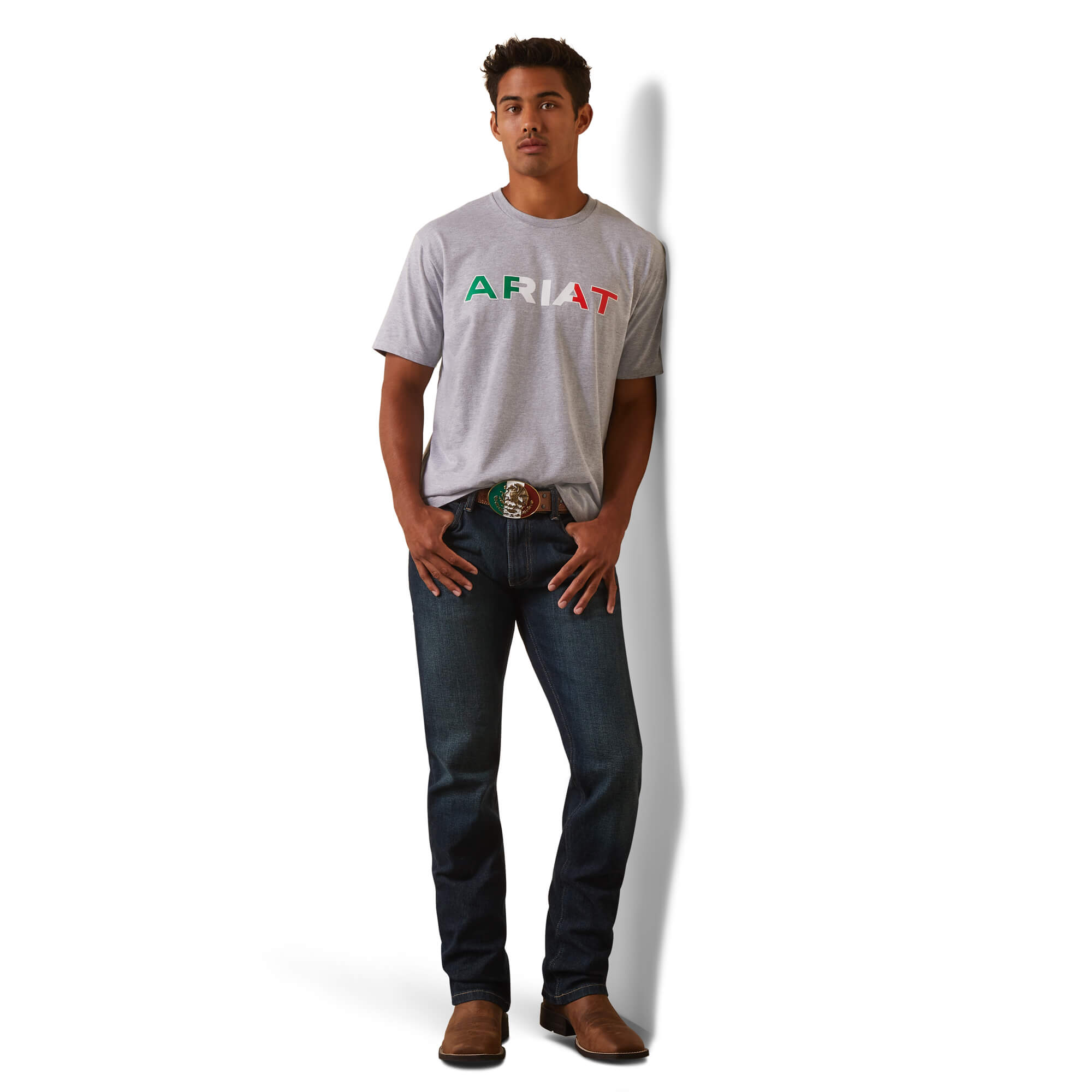 Ariat Heather Grey Viva Mexico T-Shirt