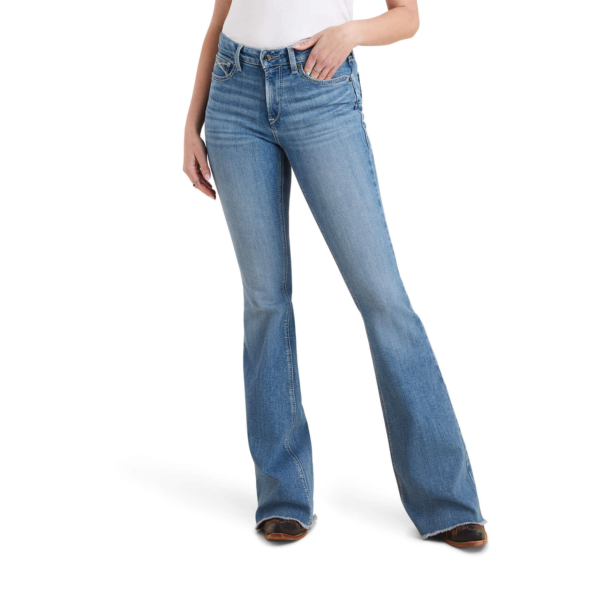 Ariat R.E.A.L. Oakland High Rise Annie Flare Jean