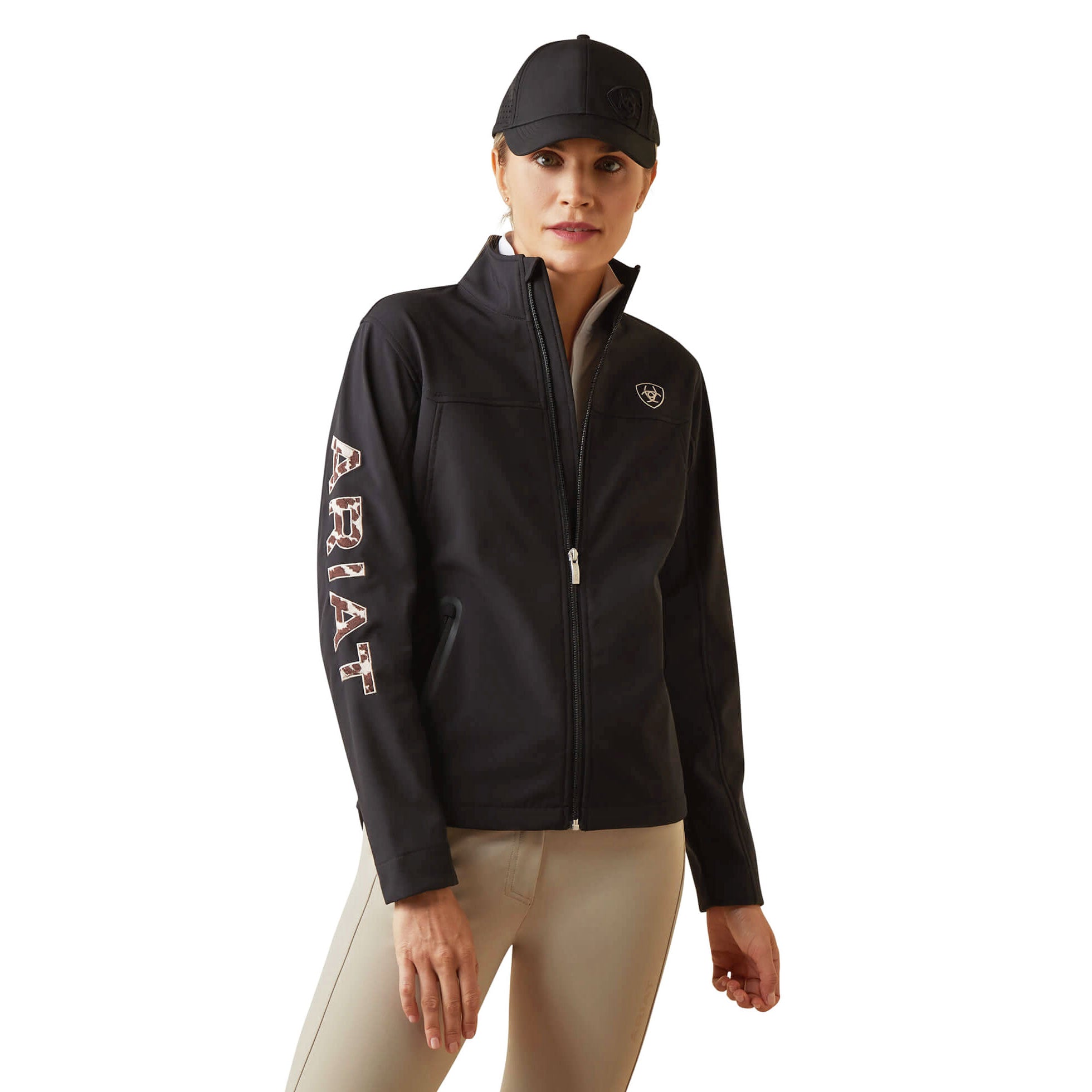 Ariat Women's Black Pony New Team Softshell Jacket