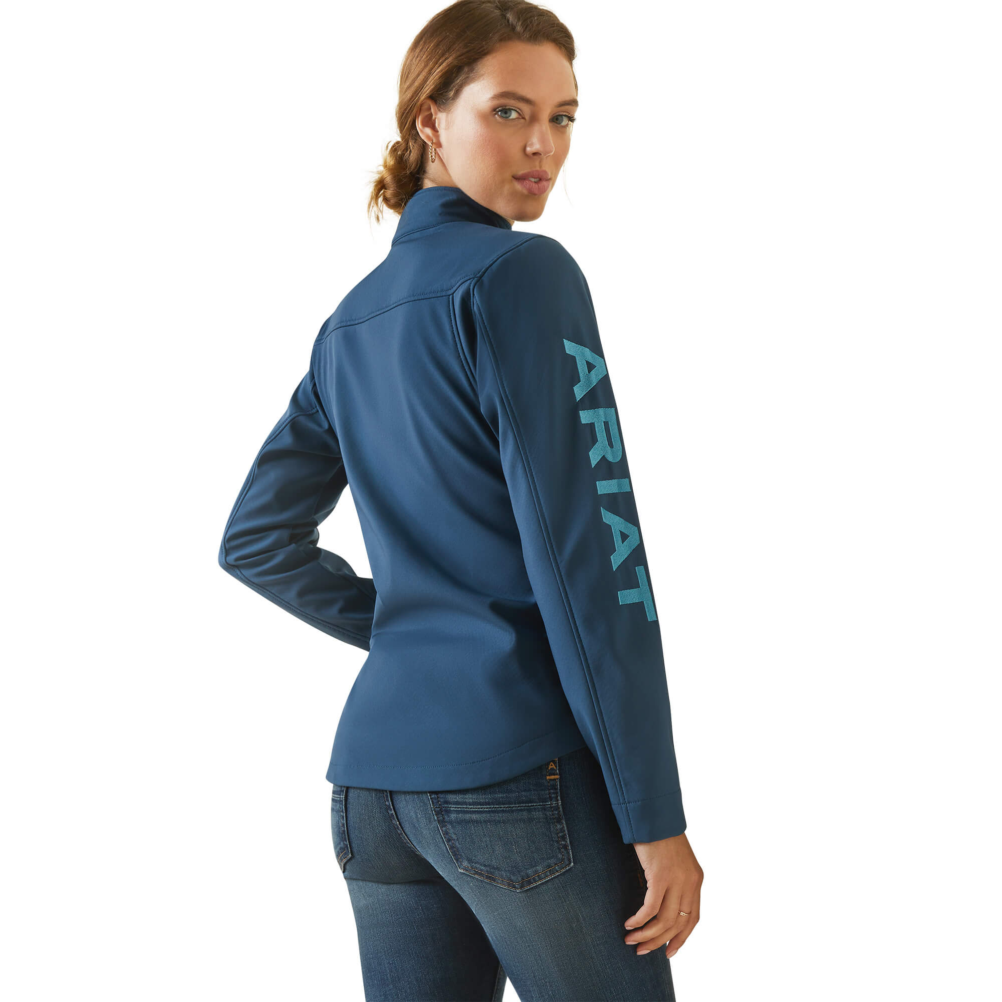 Ariat Women's Deep Petroleum New Team Softshell Jacket