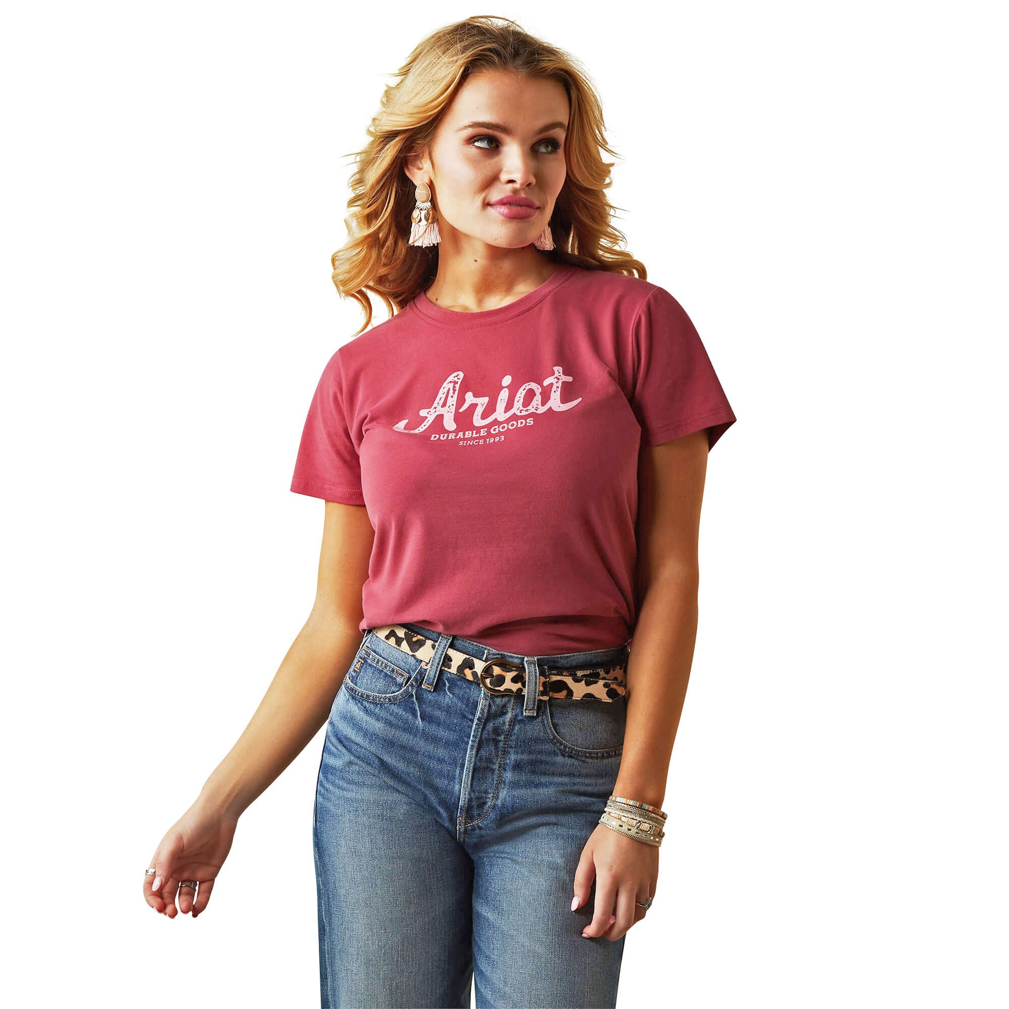 Ariat Women's Earth Red Real Durable Goods Tee