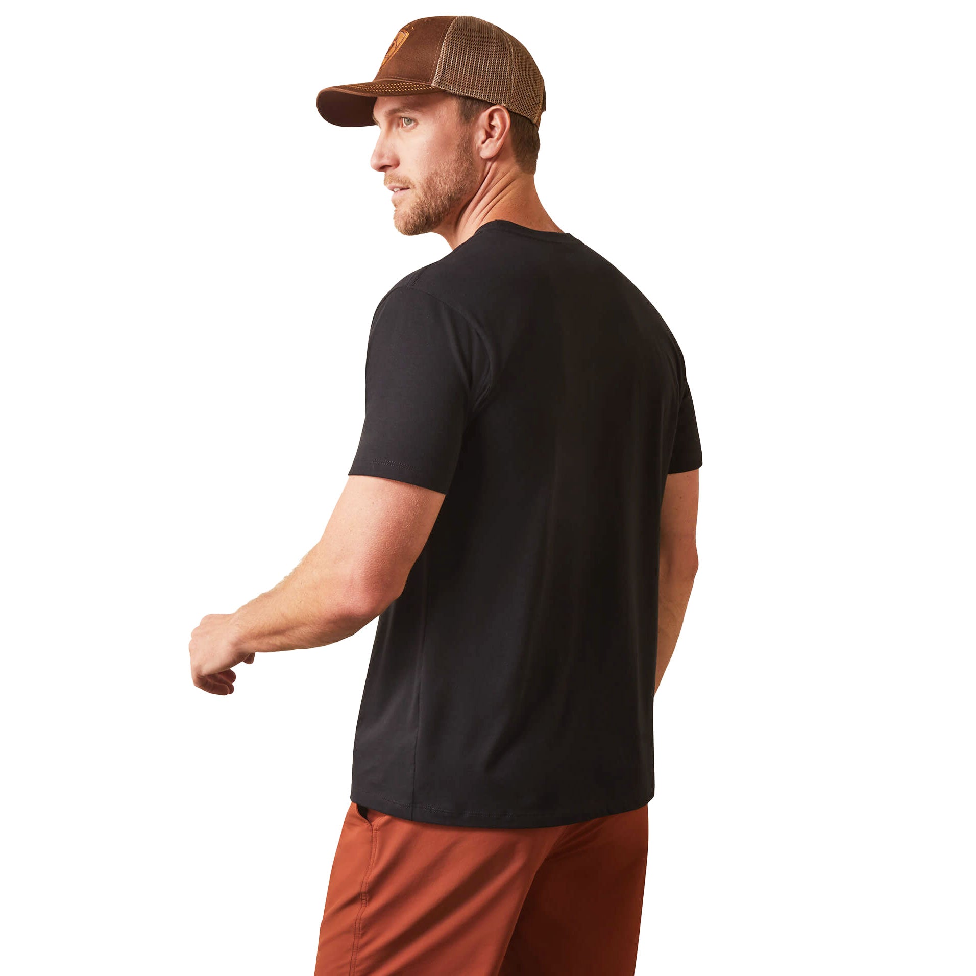 Ariat Black Barbed Wire Steer T-Shirt