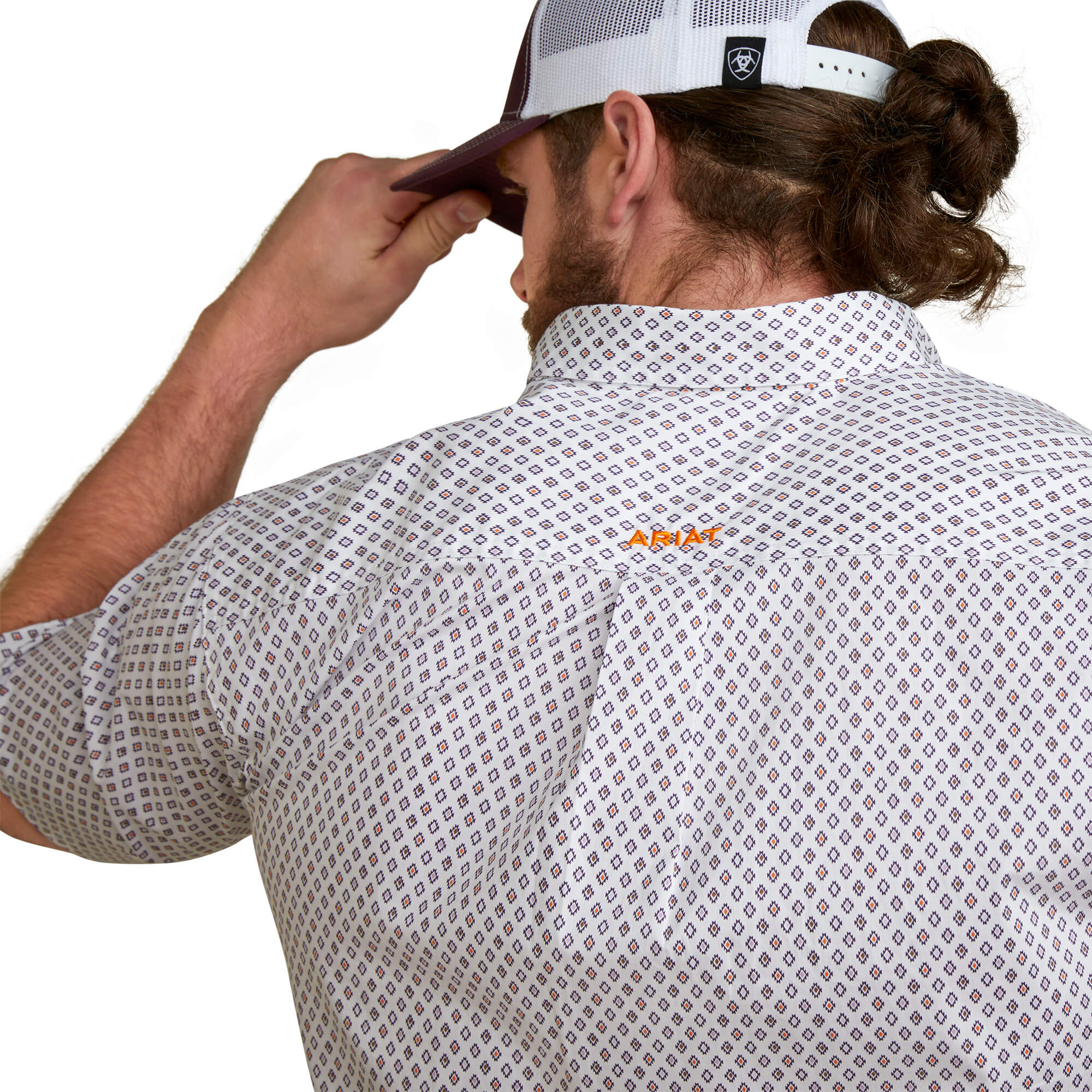 Ariat White Mayson Classic Short Sleeve Shirt