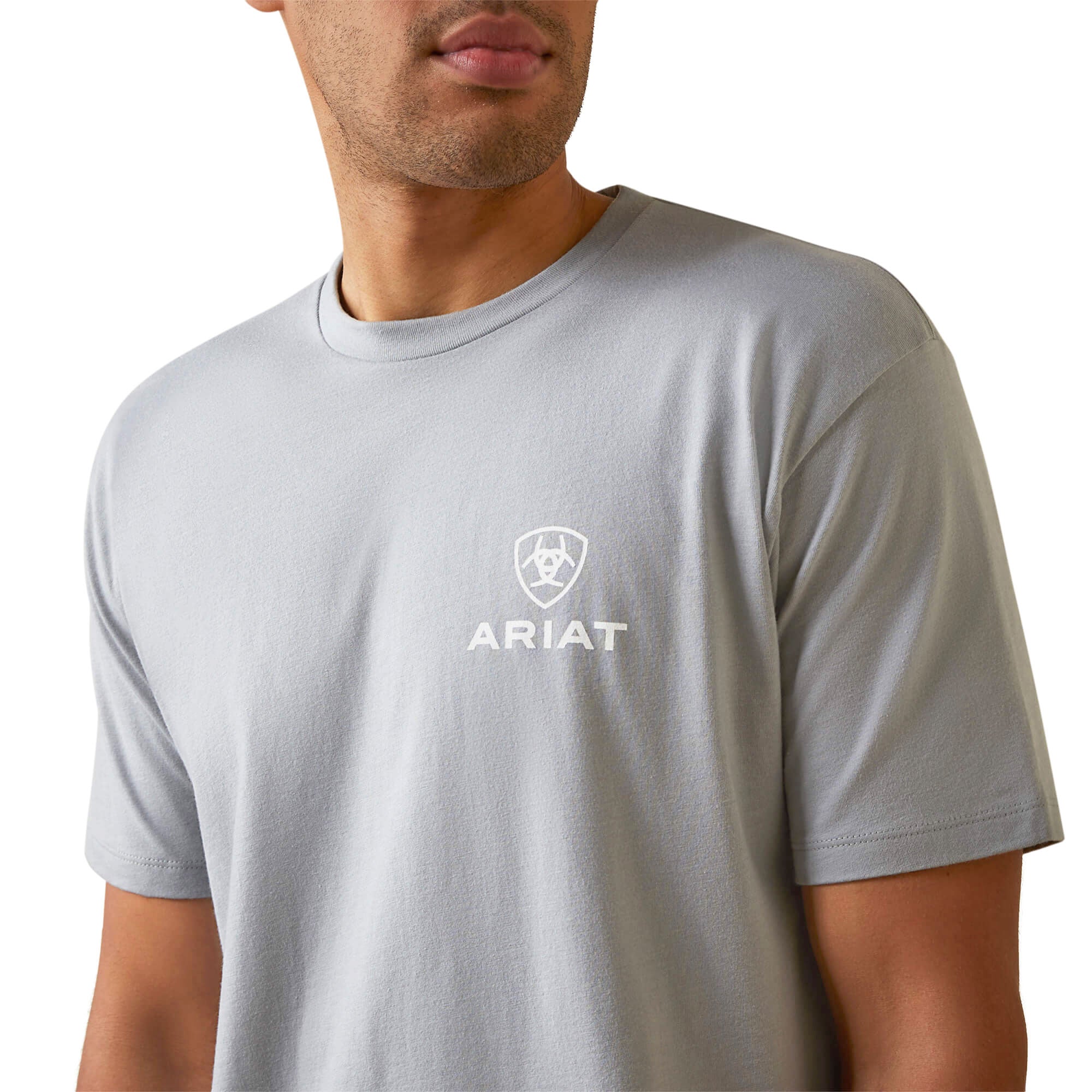 Ariat Stone Heather Offset Circle T-Shirt