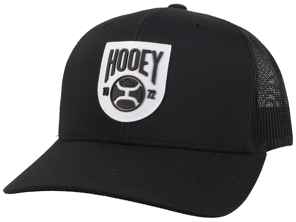 Hooey Black Bronx Patch Trucker Cap