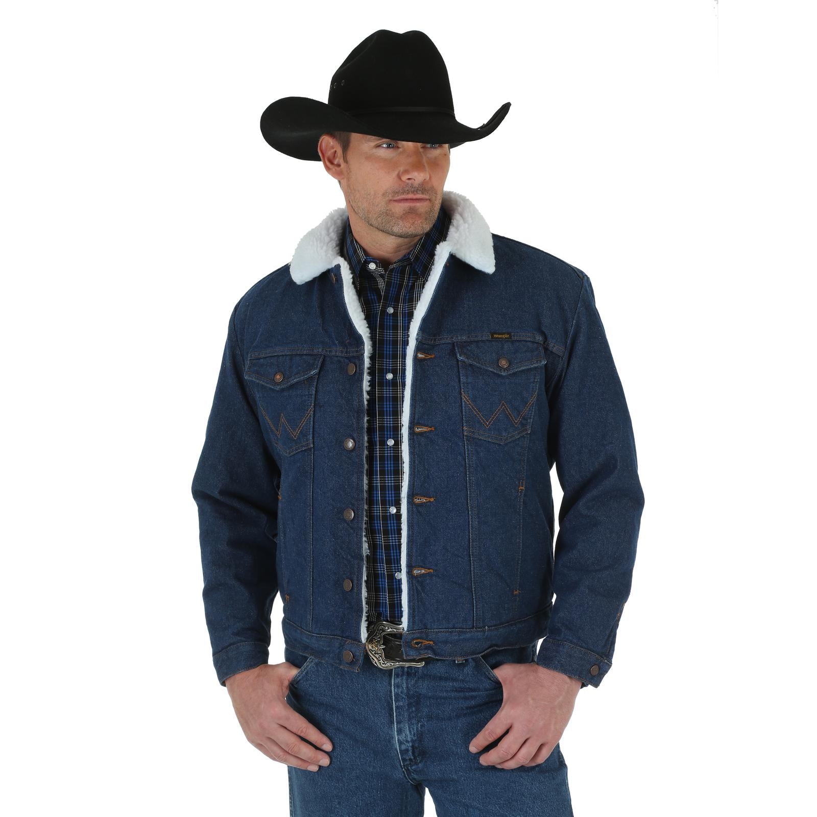 Wrangler® Sherpa Lined Denim Jacket