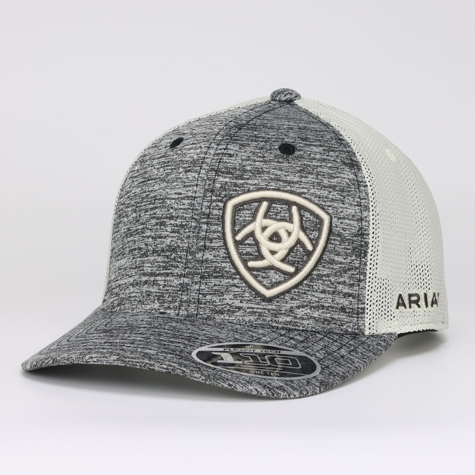 Ariat 110 Offset Grey Shield Cap