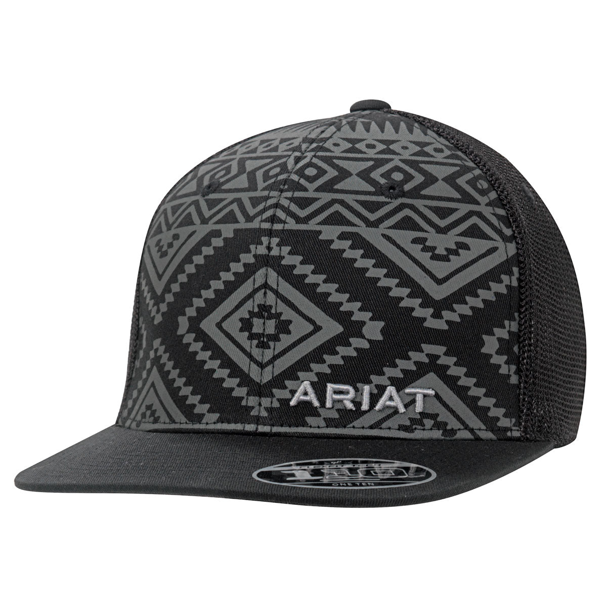 Ariat 110 Aztec Black & Grey Cap