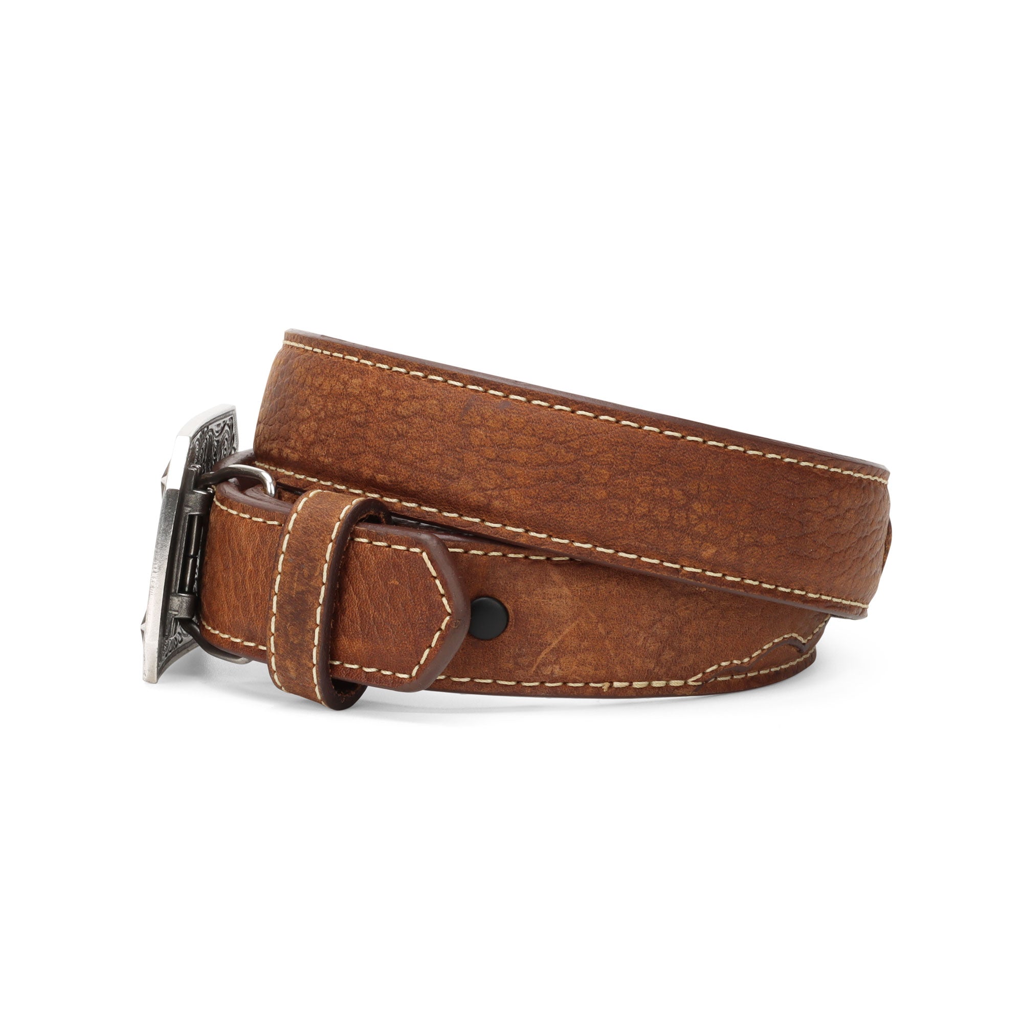 3D Belt Co. Youth Longhorn Brown Belt