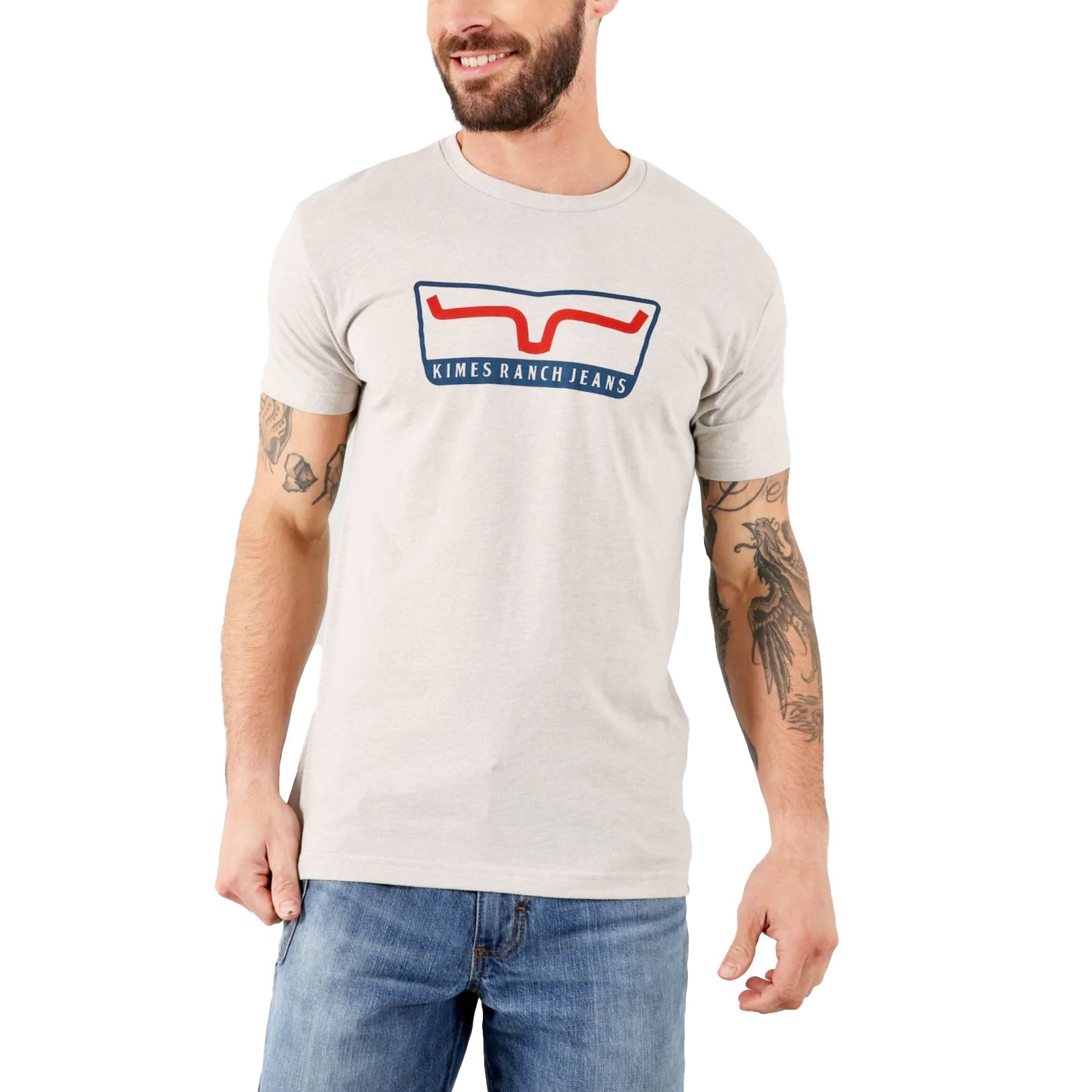 Kimes Ranch Extra Crunchy Silk Grey T-Shirt