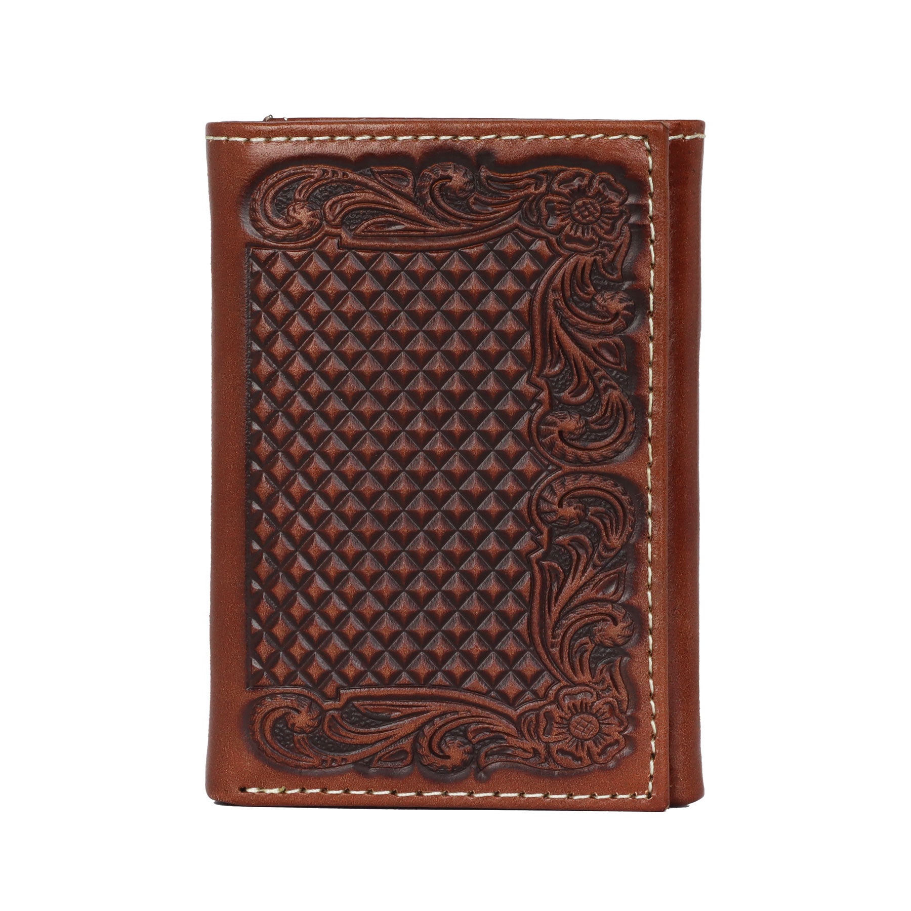 Ariat Basketweave Trifold Wallet