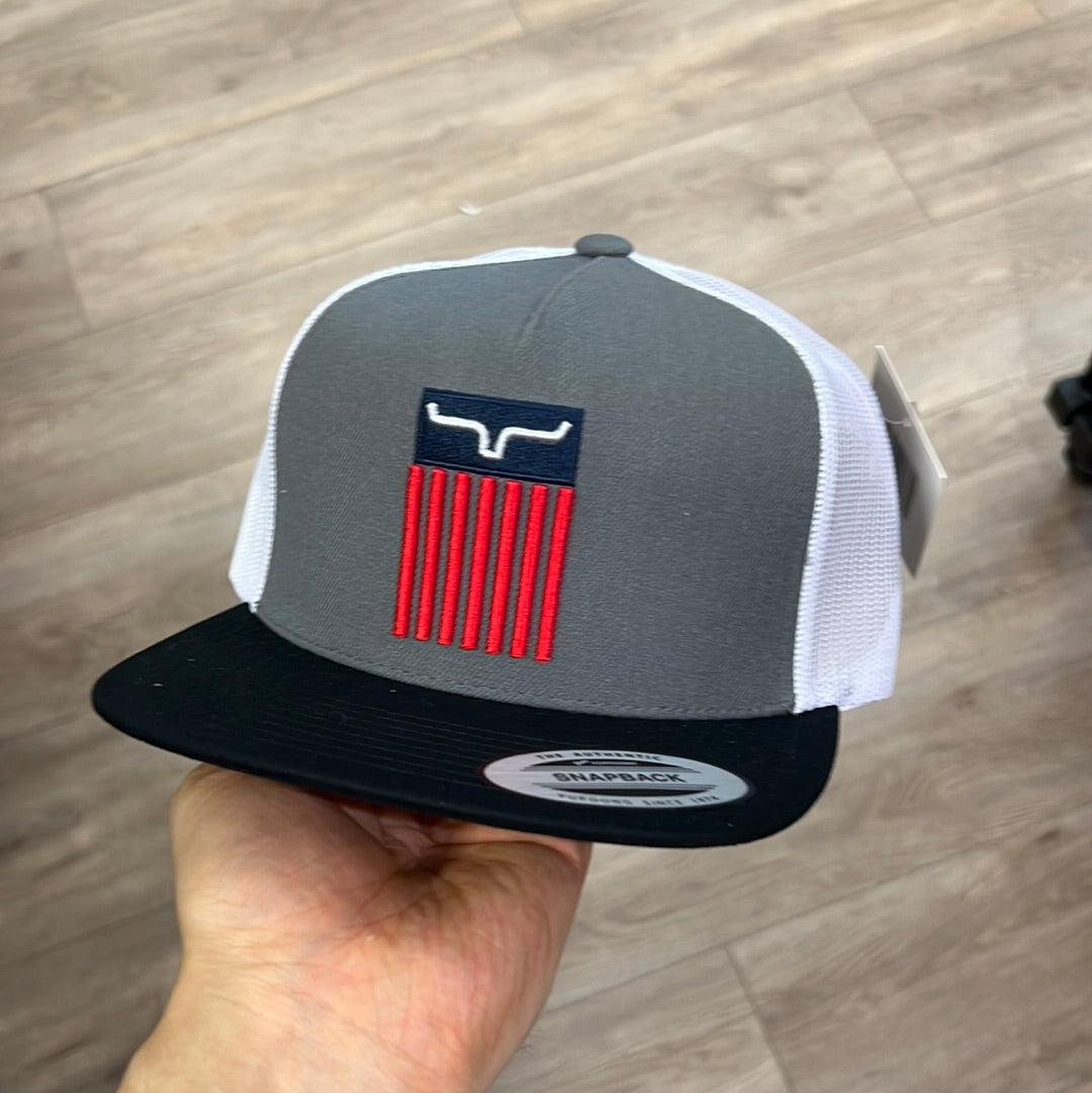 Kimes Ranch Charcoal Cody Trucker Cap