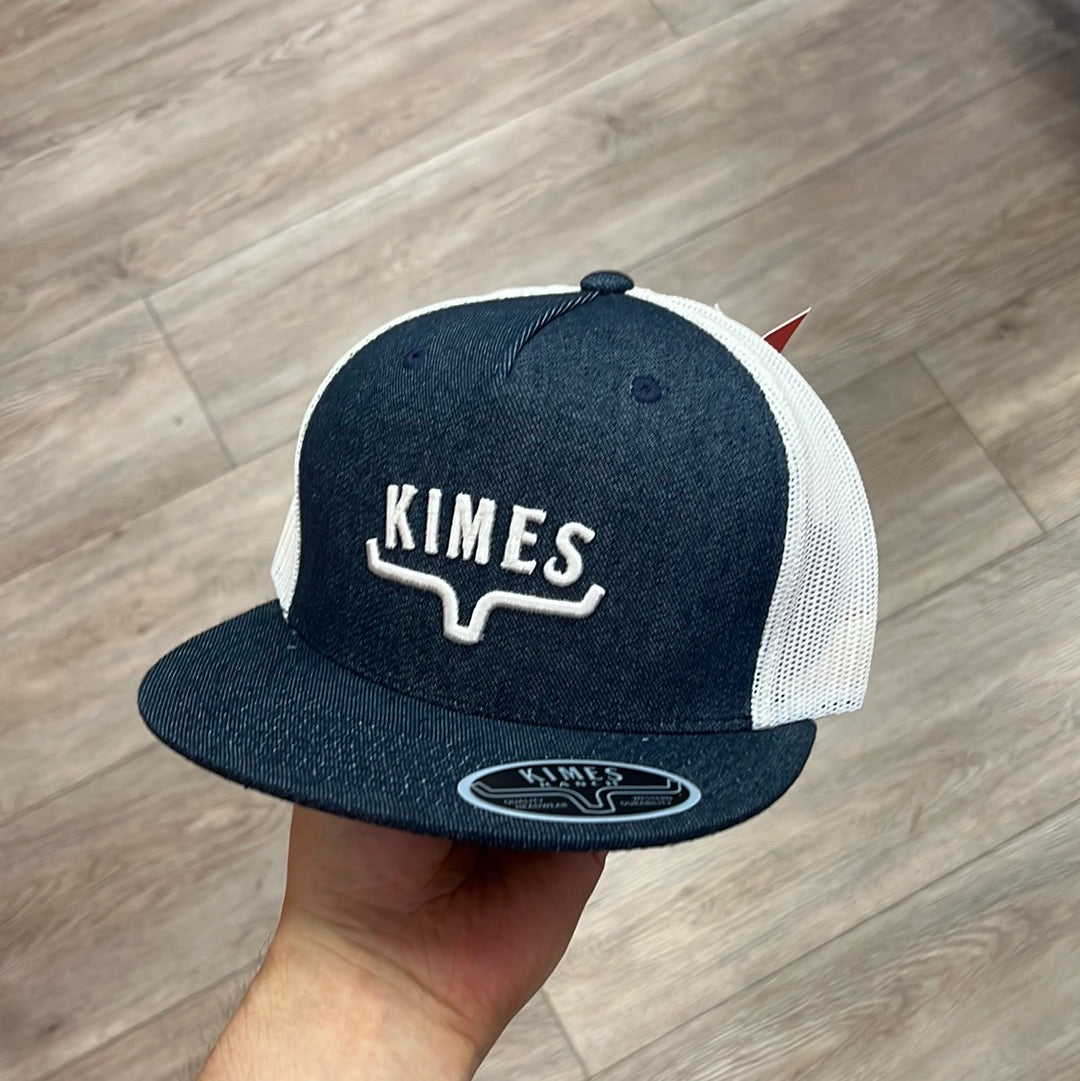 Kimes Ranch Denim Huxton Trucker Cap
