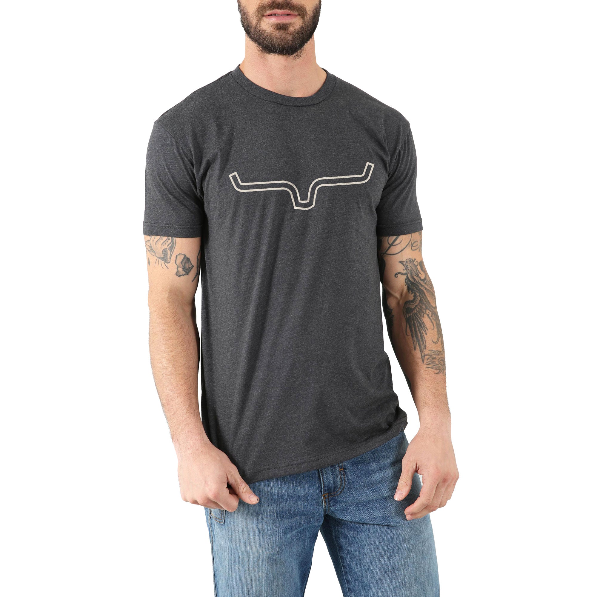 Kimes Ranch Charcoal Heather Outlier T-Shirt
