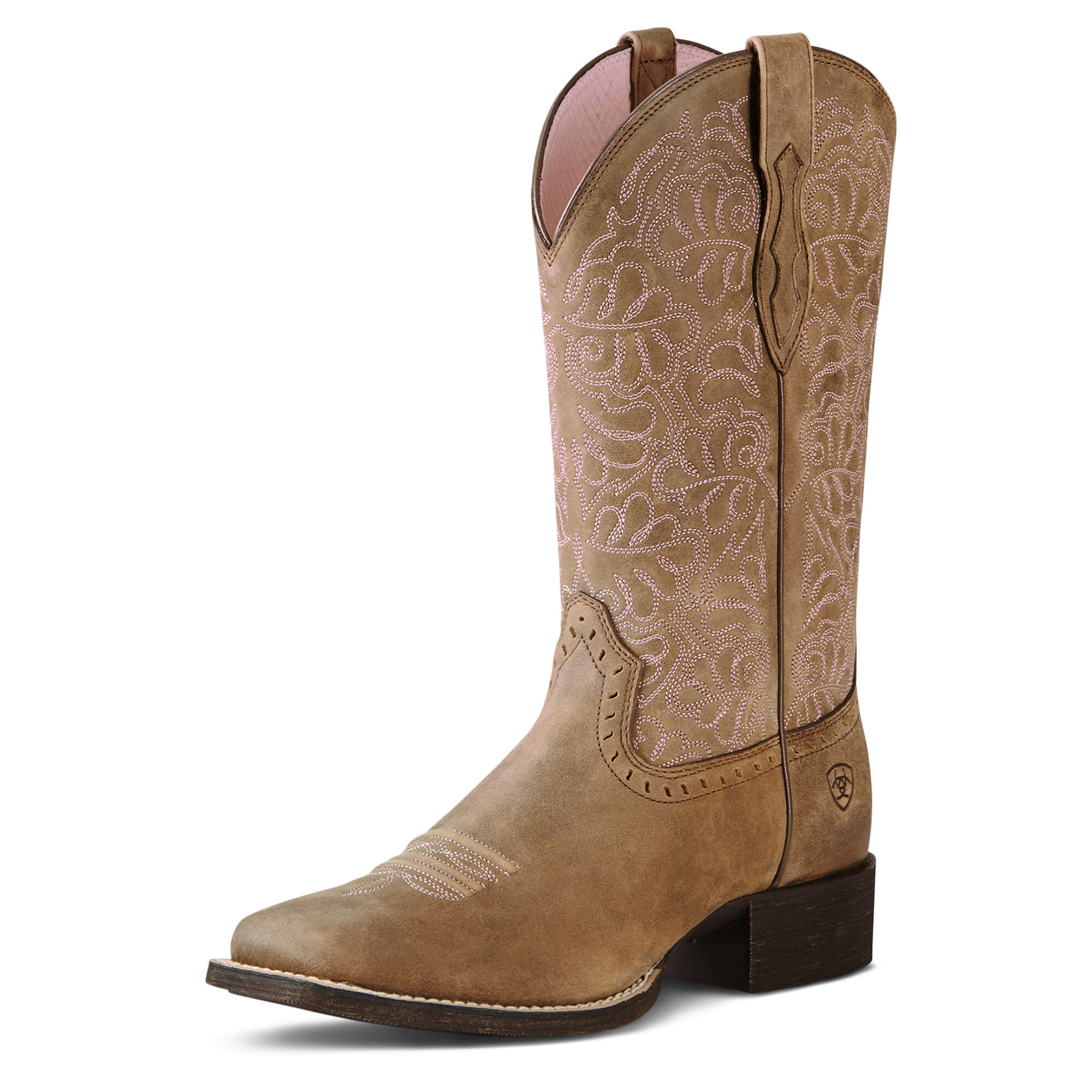 Ariat Women's Brown Bomber Round Up Remuda Western Boot