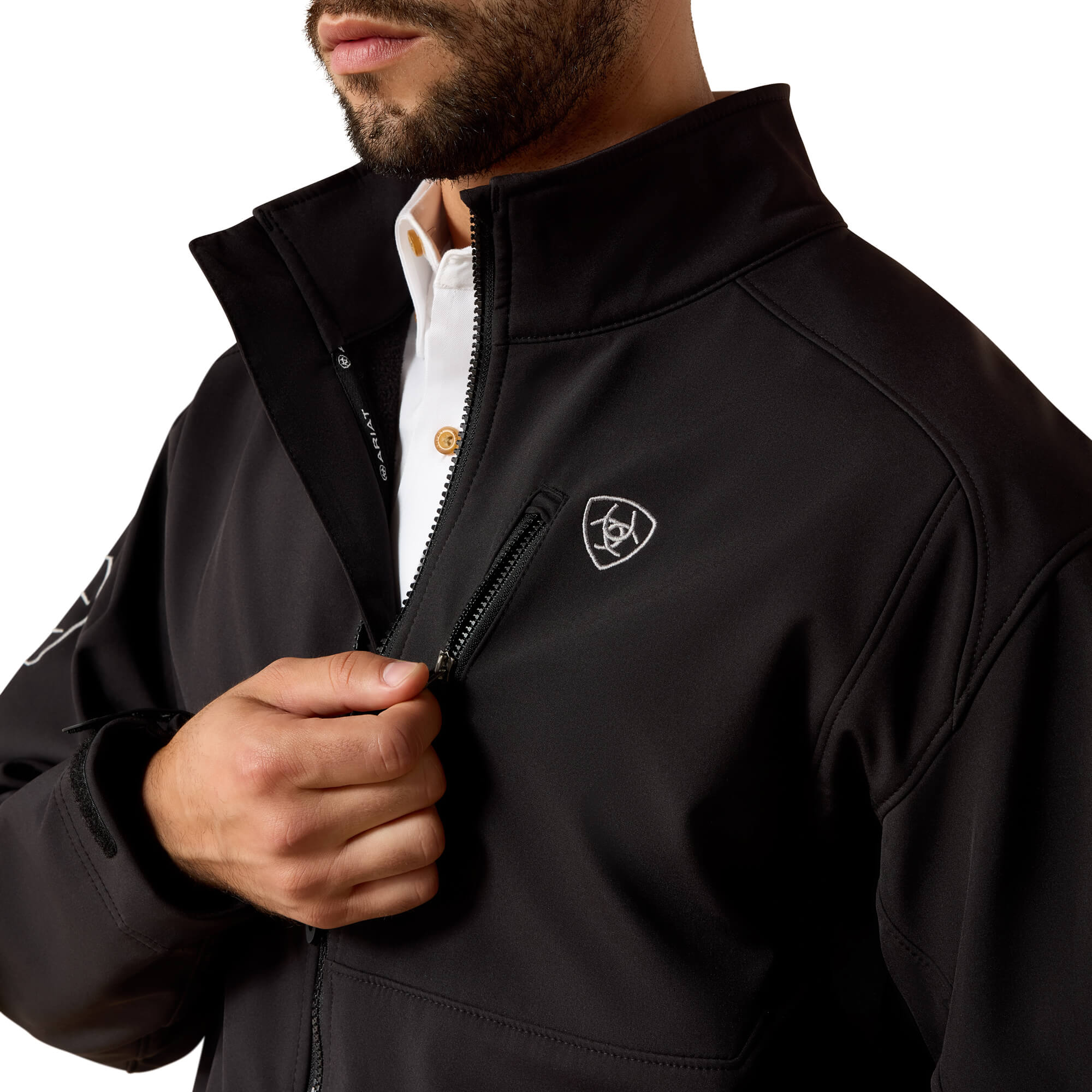 Ariat Black Logo 2.0 Softshell Jacket
