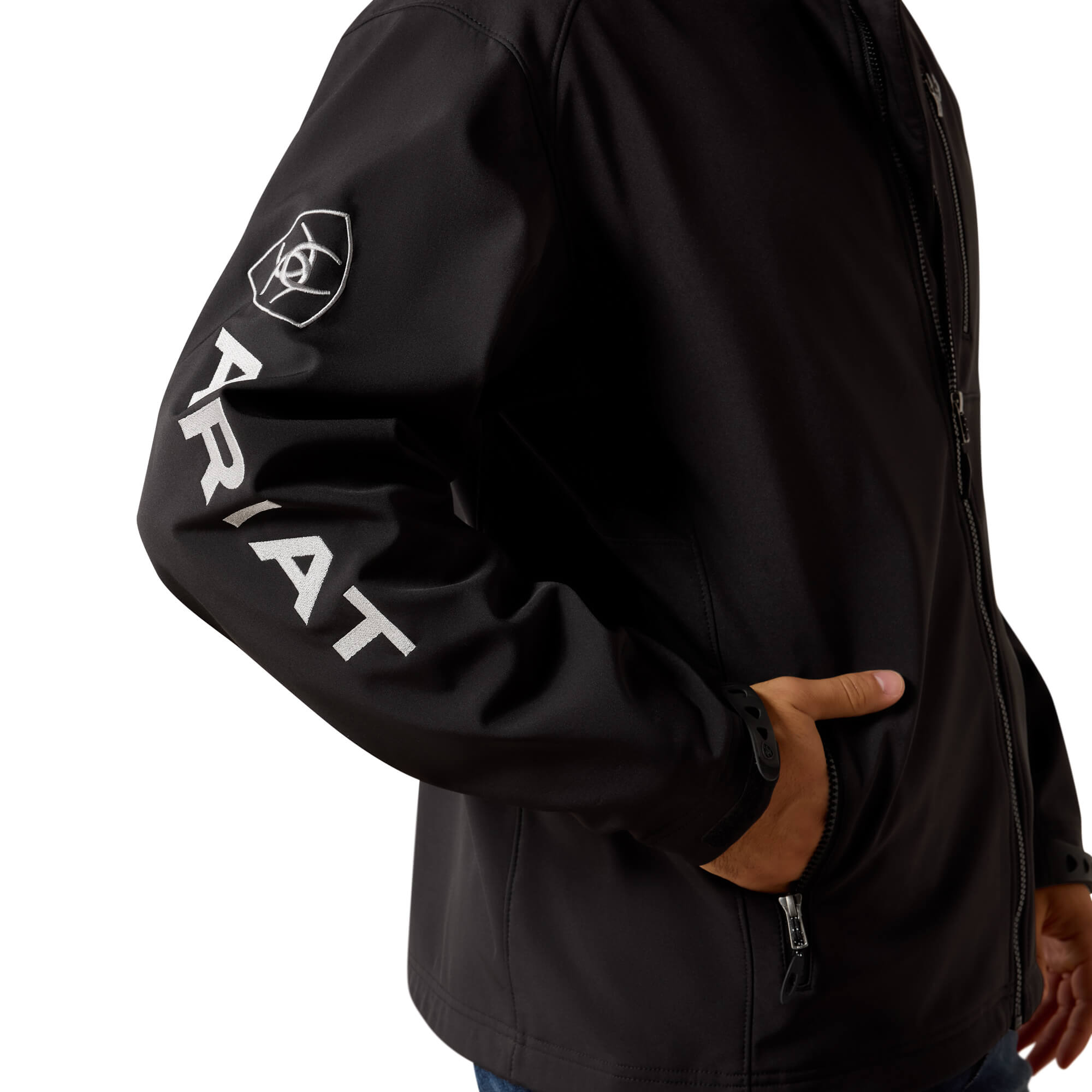 Ariat Black Logo 2.0 Softshell Jacket