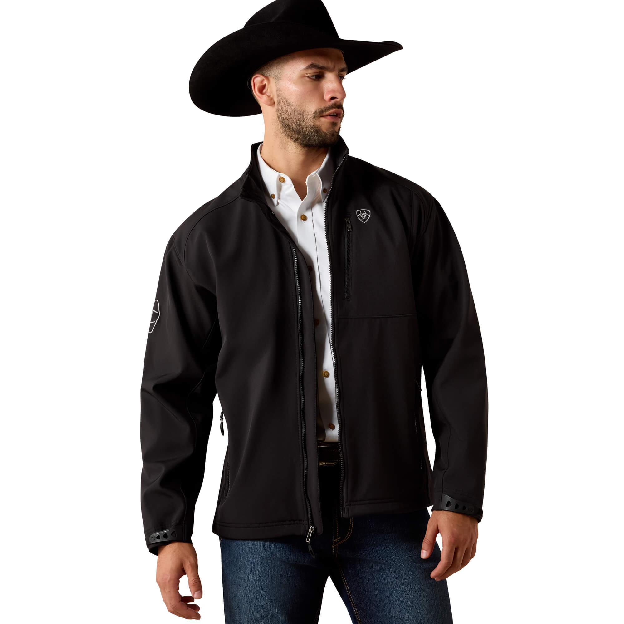Ariat Black Logo 2.0 Softshell Jacket