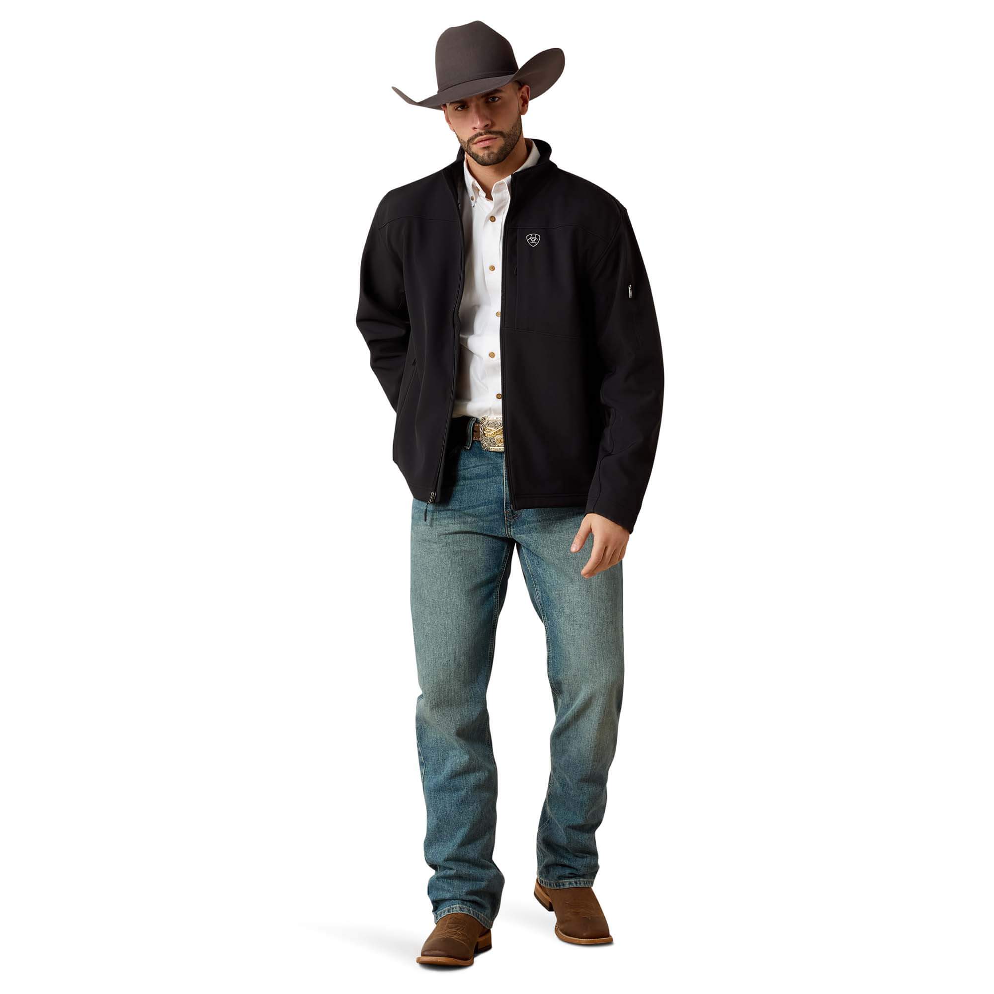 Ariat Black Vernon 2.0 Softshell Jacket