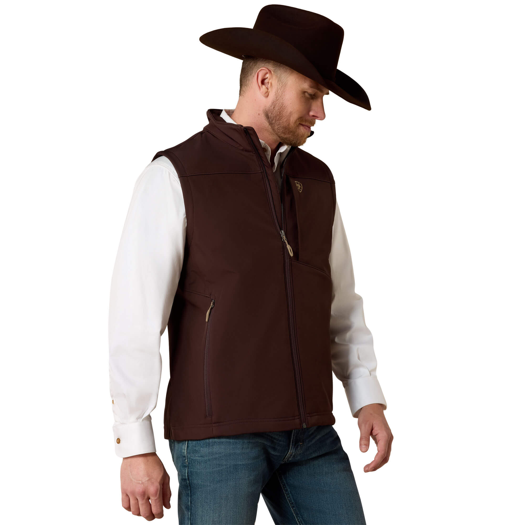 Ariat Coffee Bean Vernon 2.0 Softshell Vest