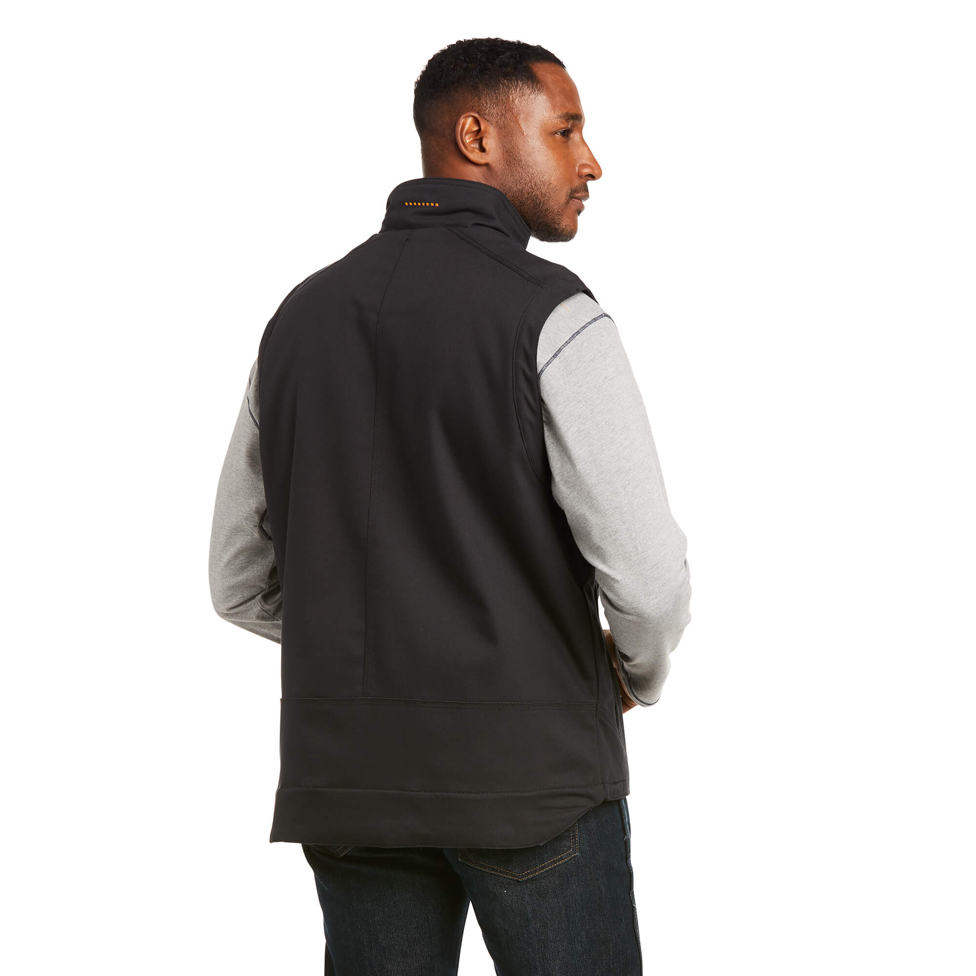 Ariat Black Rebar DuraCanvas Sherpa Vest