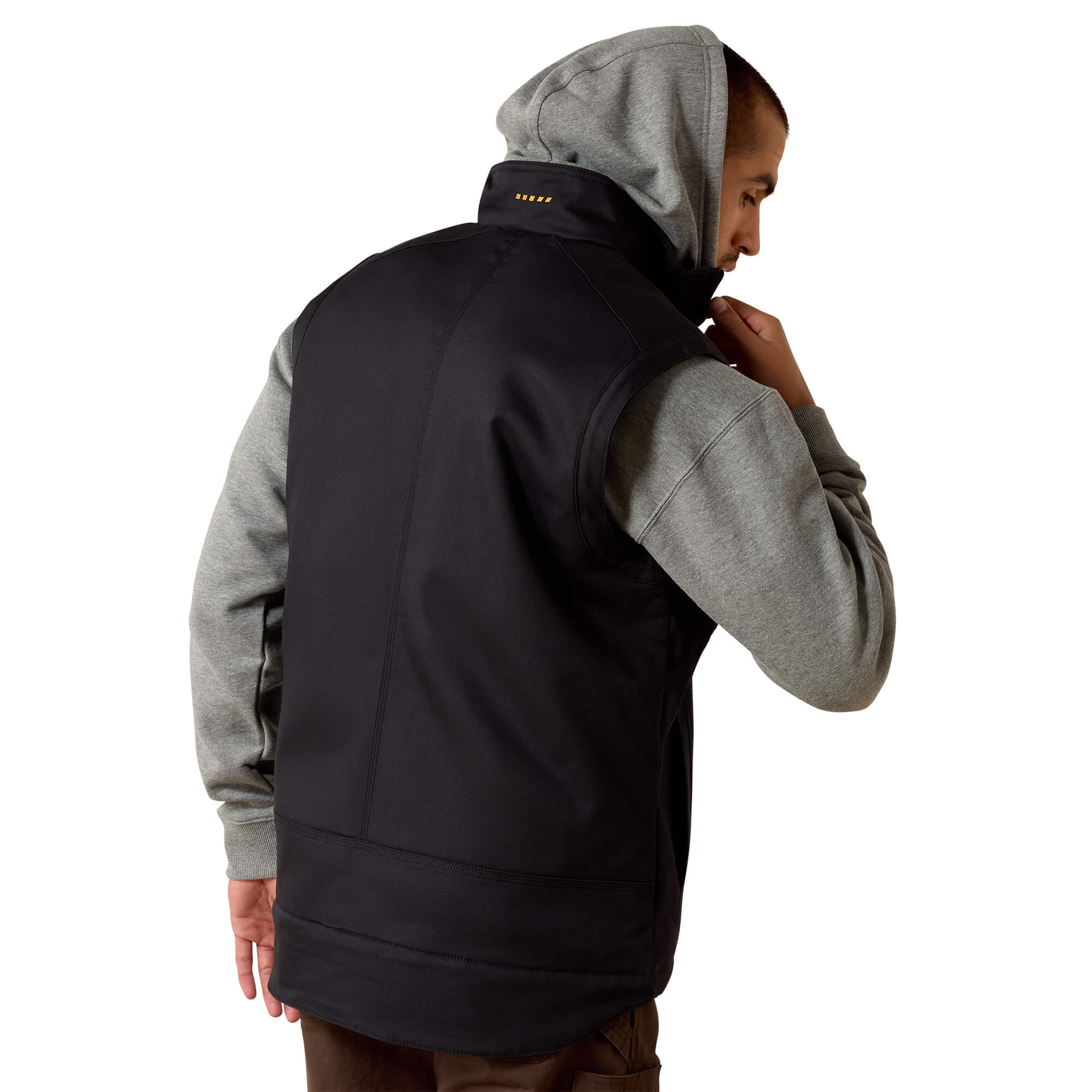 Ariat Black Rebar DuraCanvas Sherpa Vest