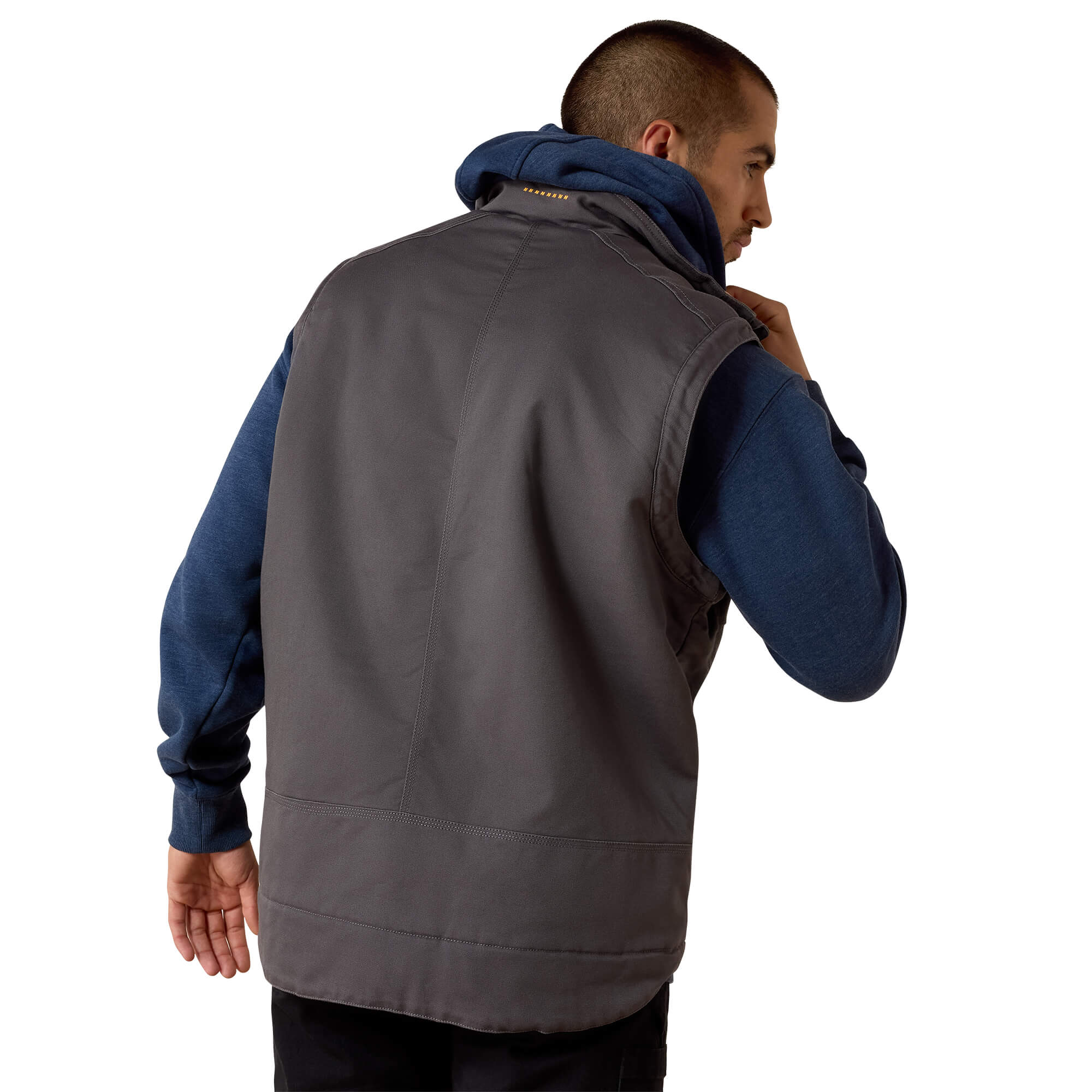 Ariat Rebar Grey DuraCanvas Sherpa Vest