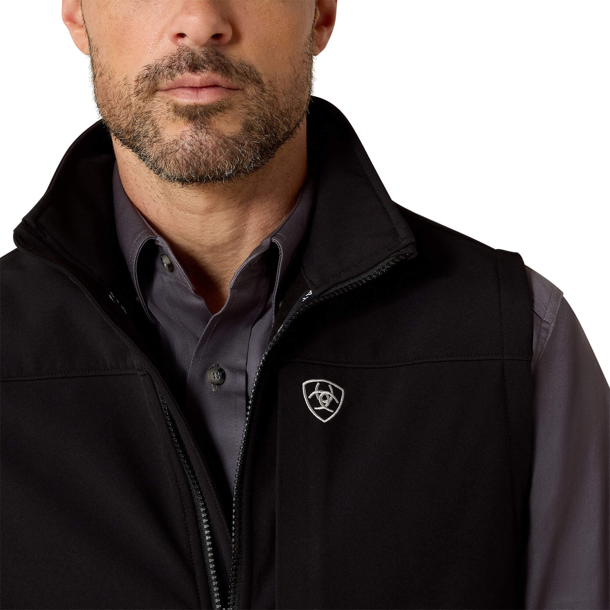 Ariat Black Logo 2.0 Softshell Vest