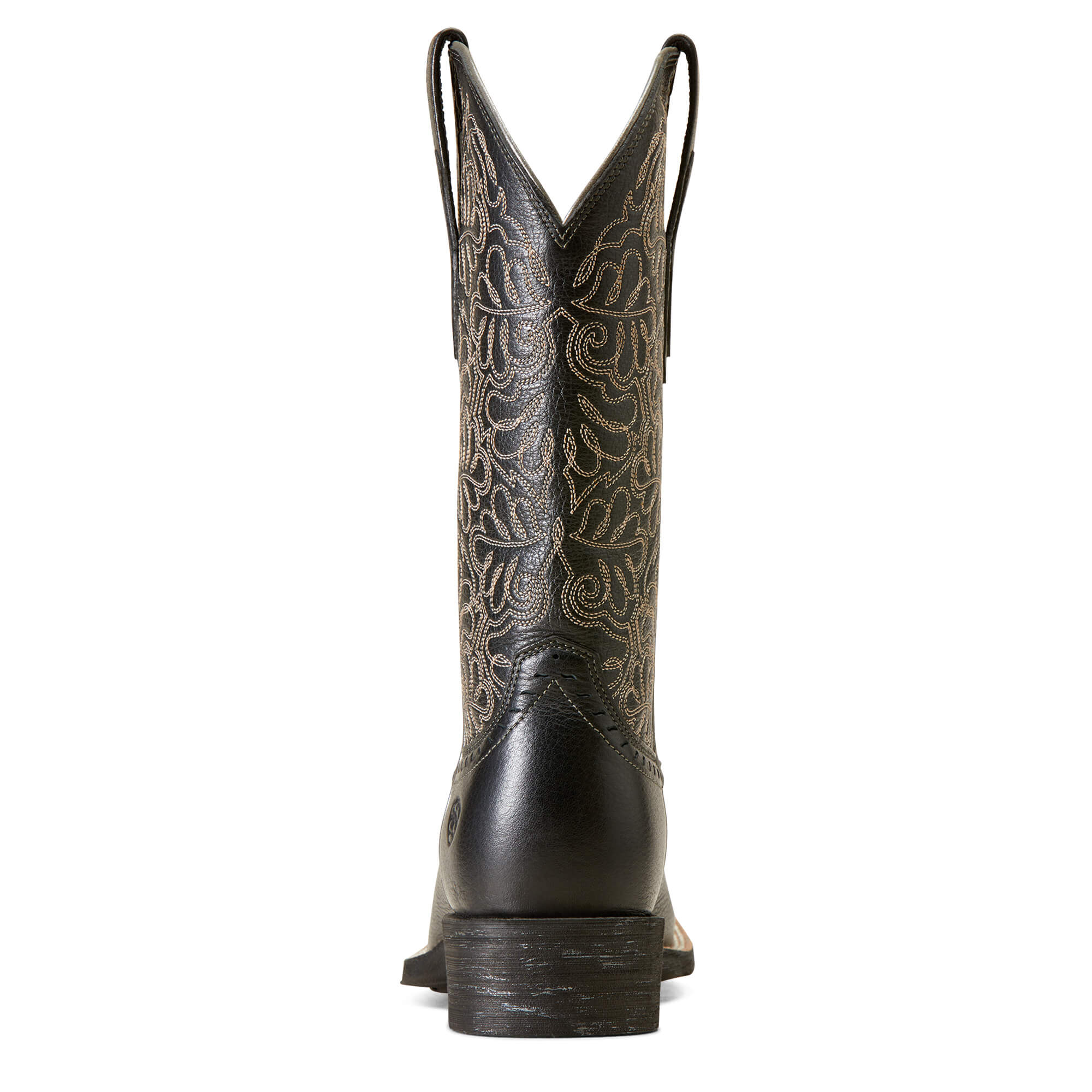 Ariat Women's Black Deertan Round Up Remuda Western Boot