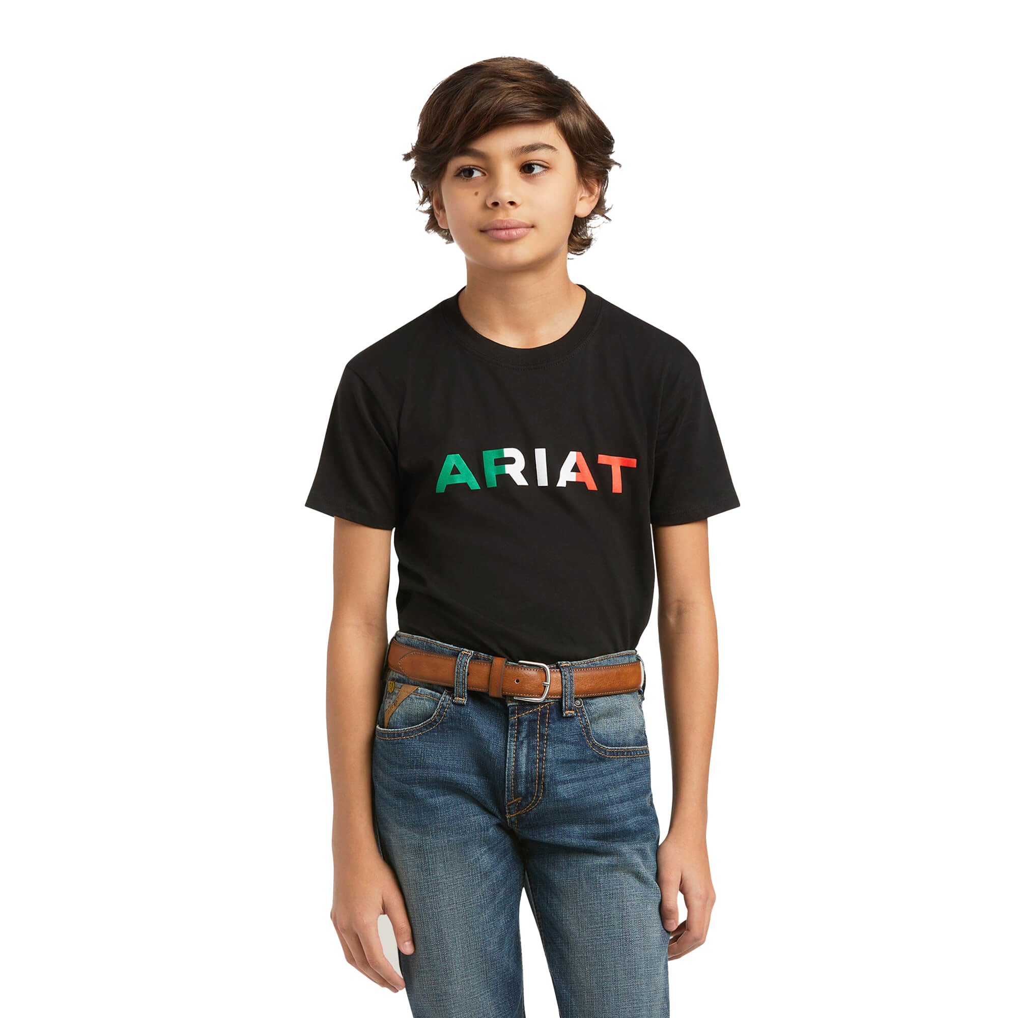 Ariat Kids Black Viva Mexico T Shirt