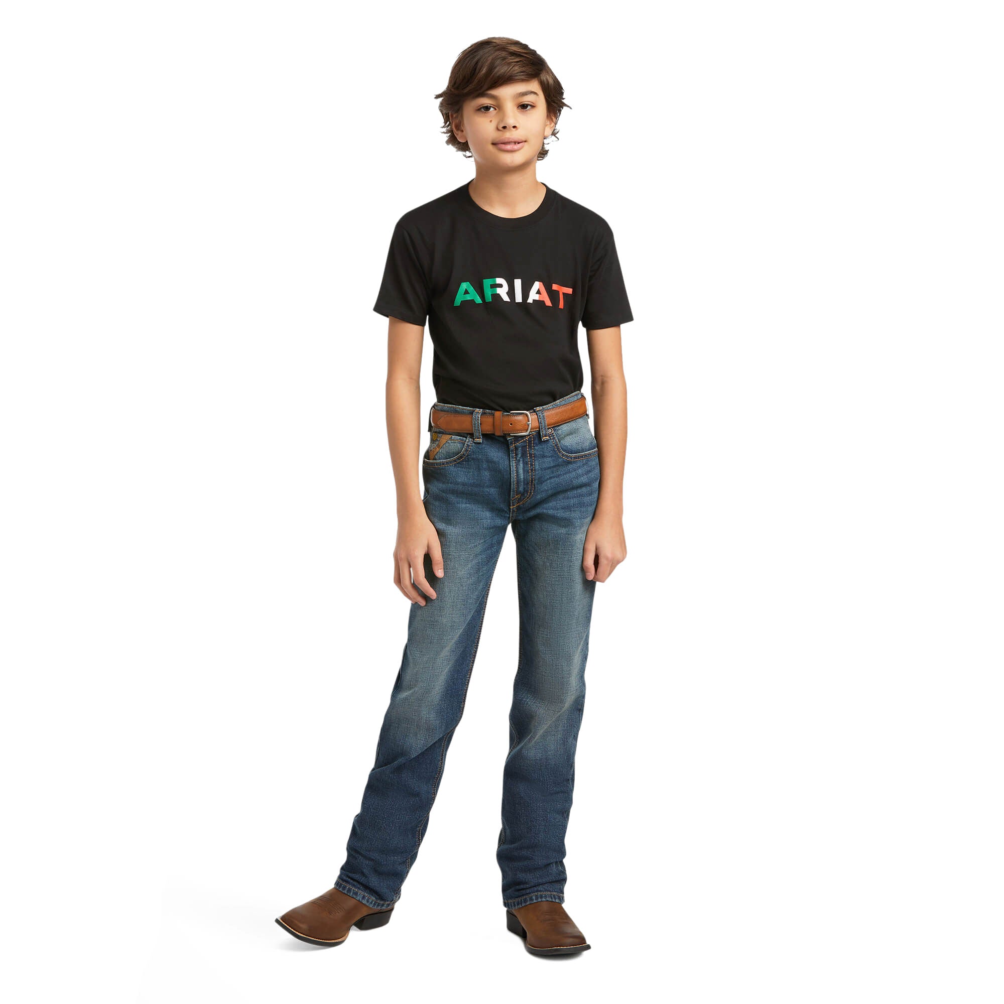 Ariat Kids Black Viva Mexico T Shirt