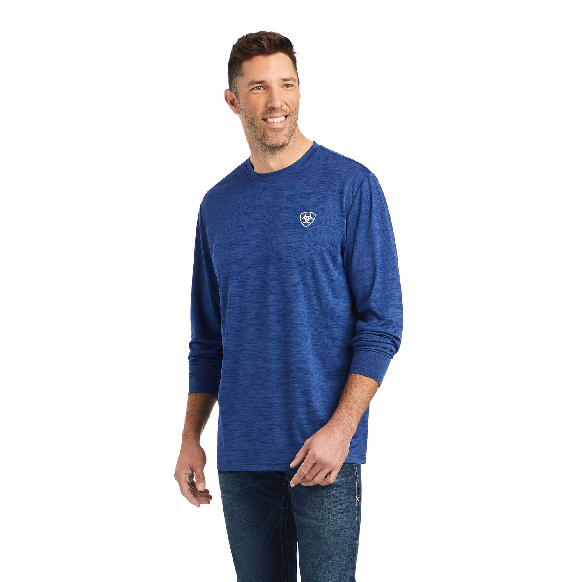 Ariat Blue Depth Charger 93 Liberty Long Sleeve T-Shirt