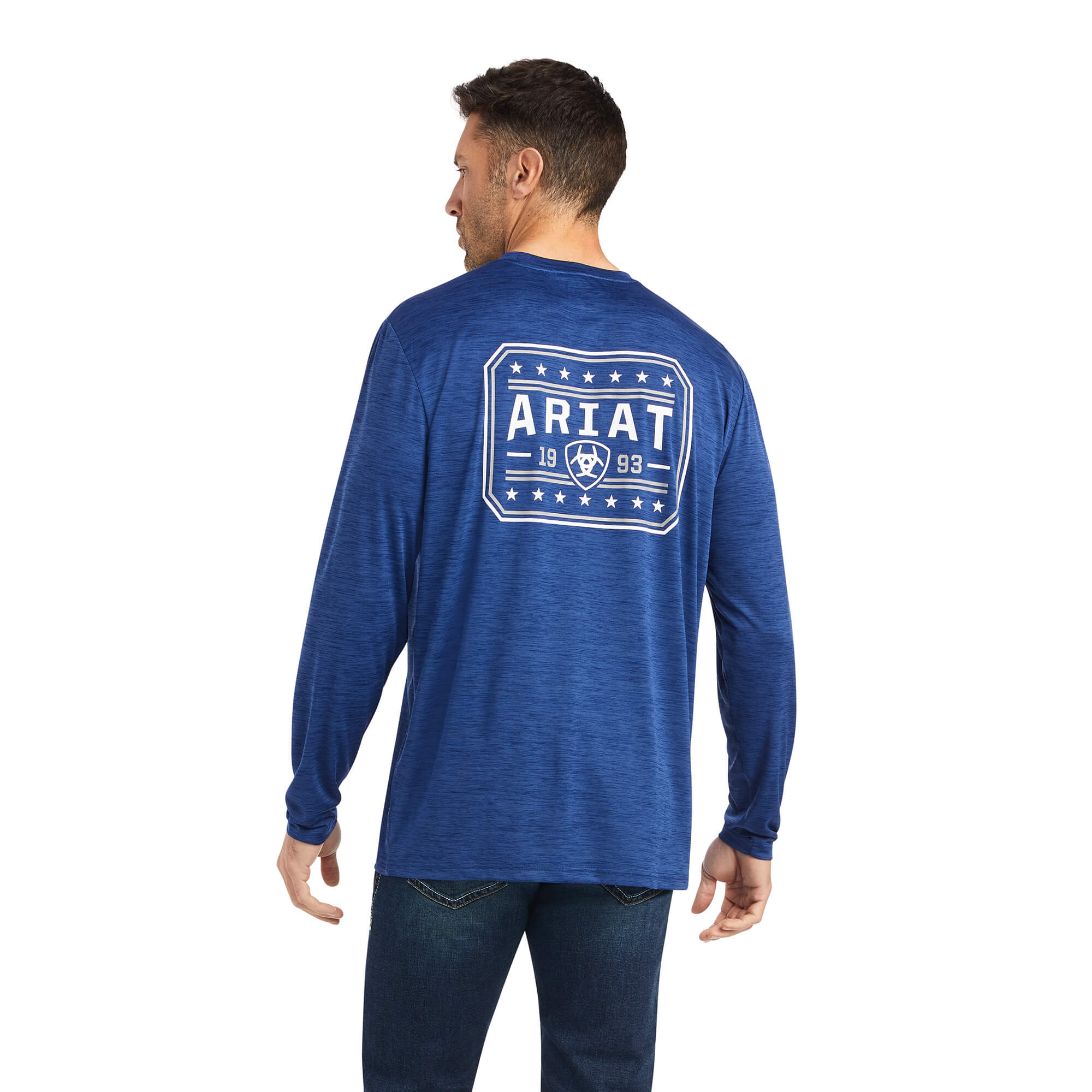 Ariat Blue Depth Charger 93 Liberty Long Sleeve T-Shirt