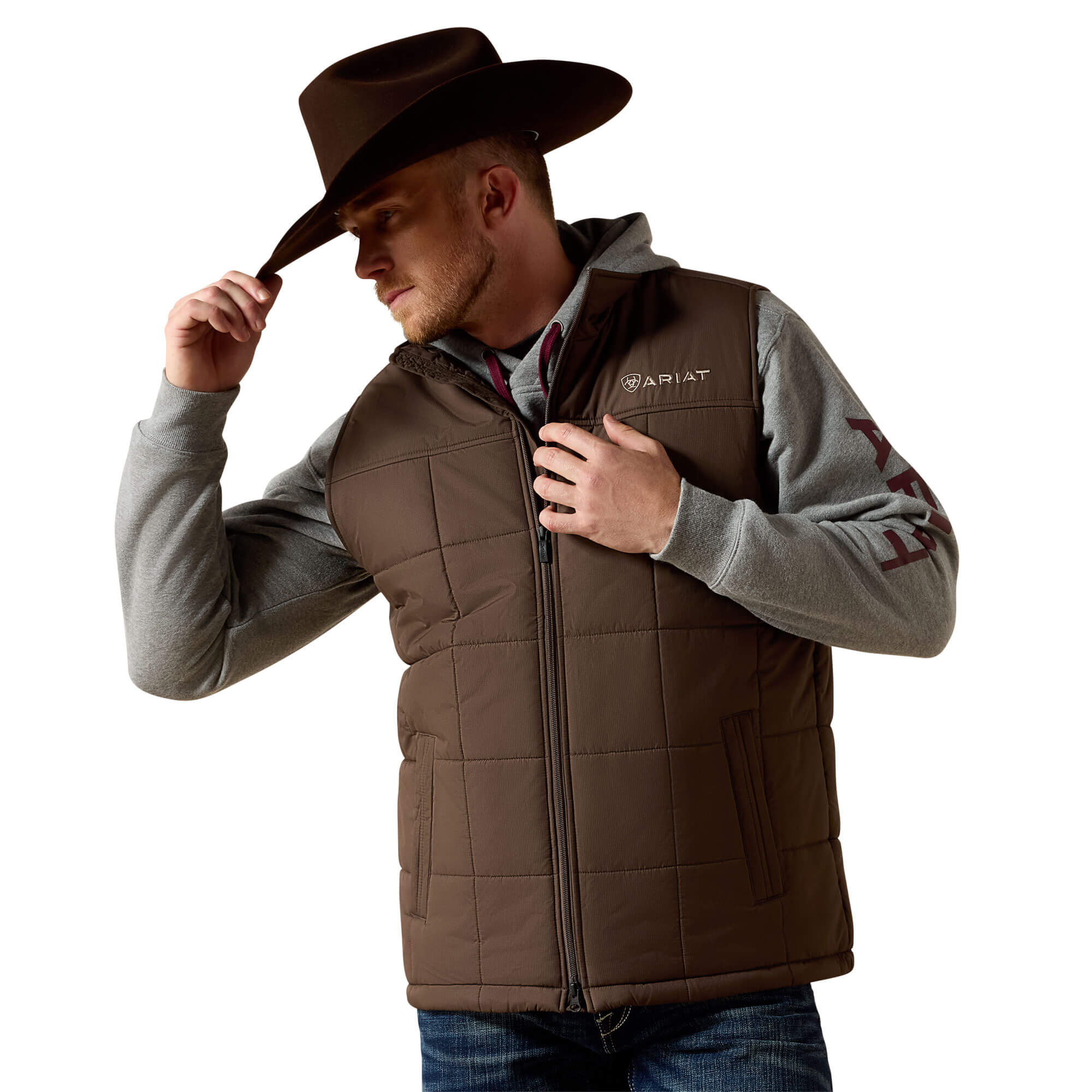 Ariat Banyan Bark Crius Insulated Vest
