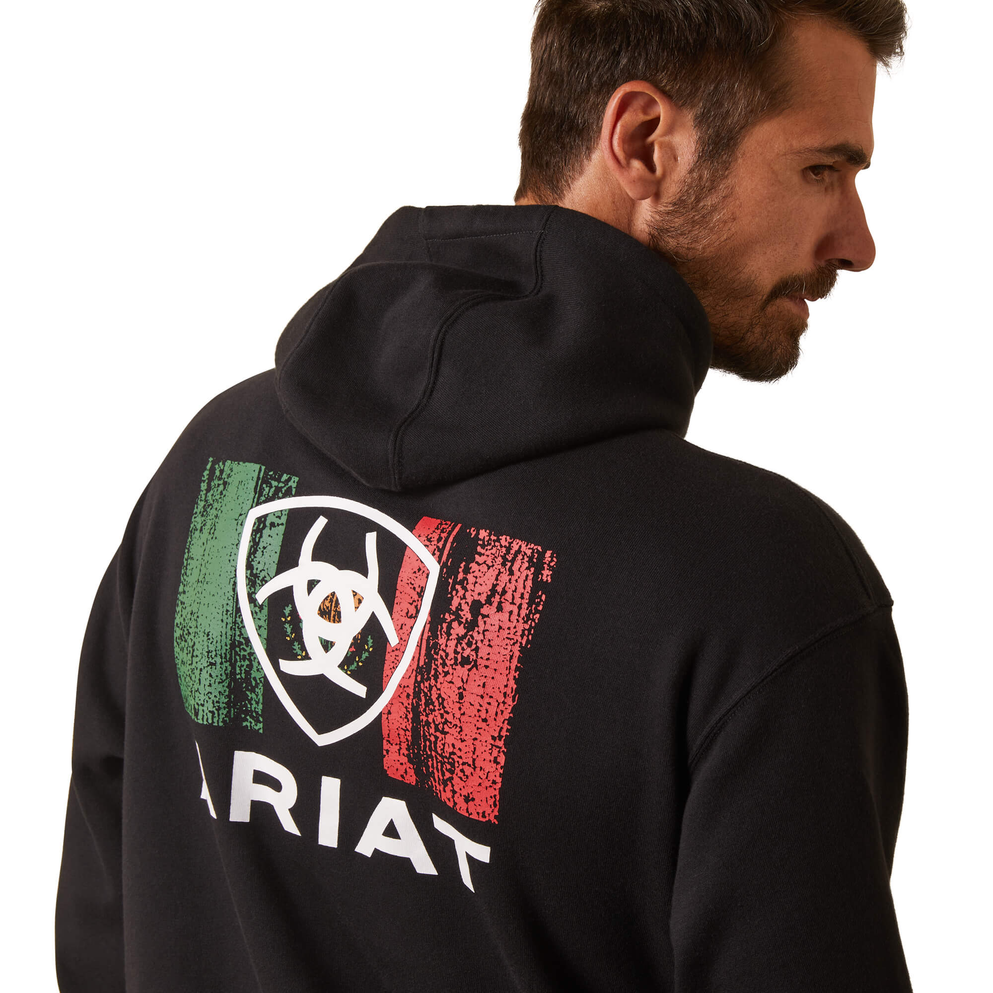 Ariat Black Shield Mexico Hoodie